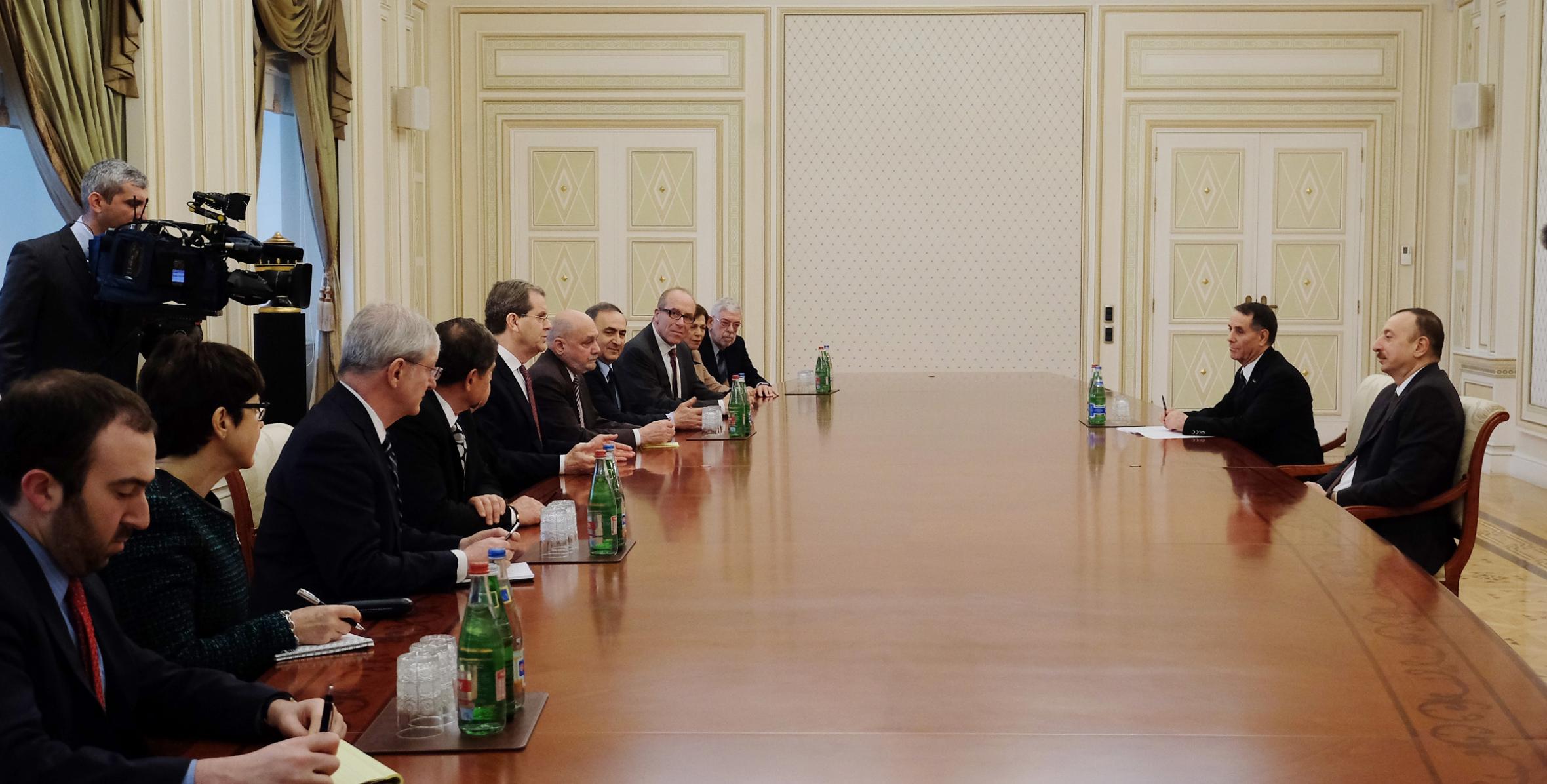 Ilham Aliyev received a delegation led by the Executive Director of the American Jewish Committee