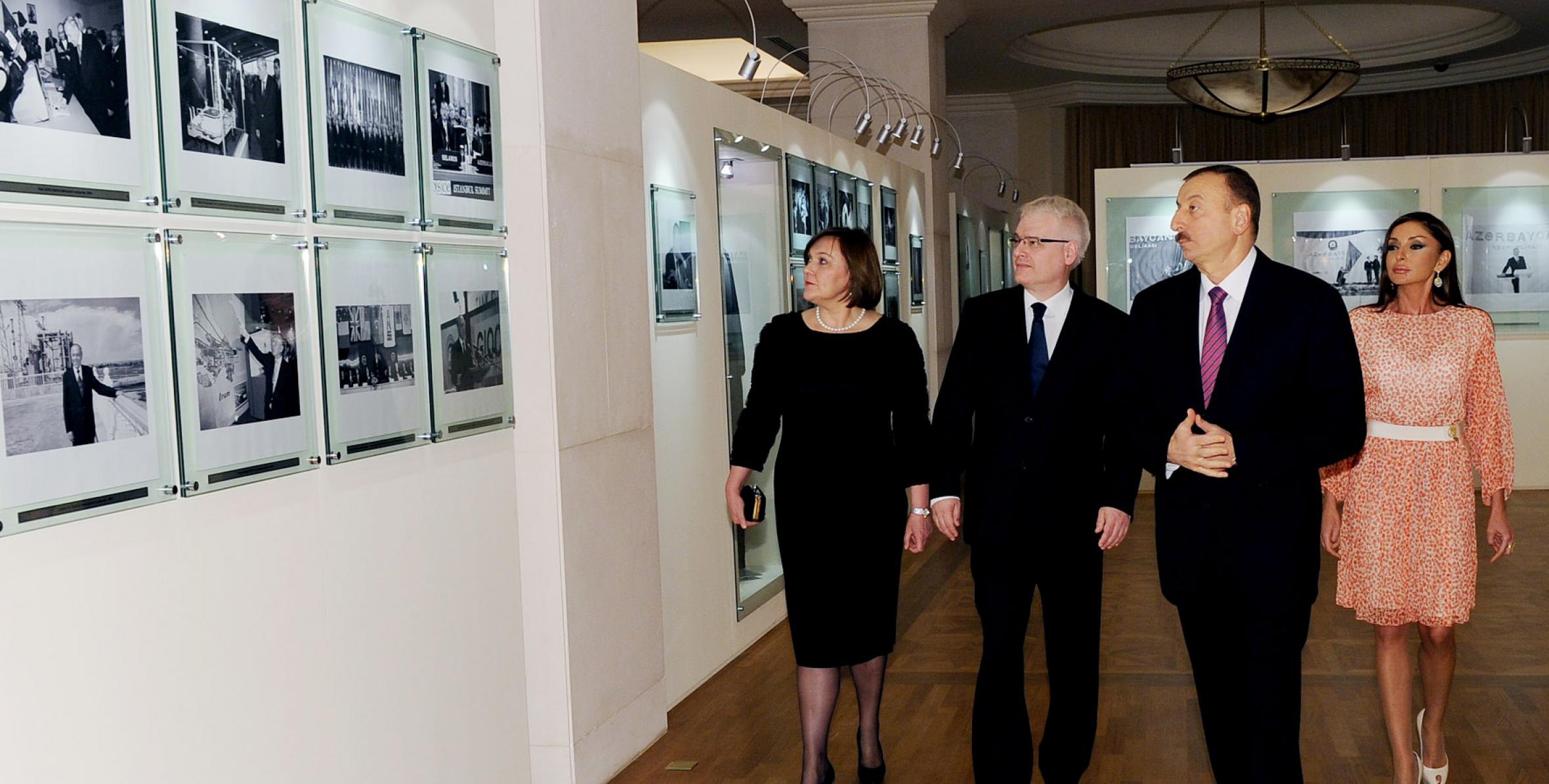 President of Croatia and his wife visited the Heydar Aliyev Foundation