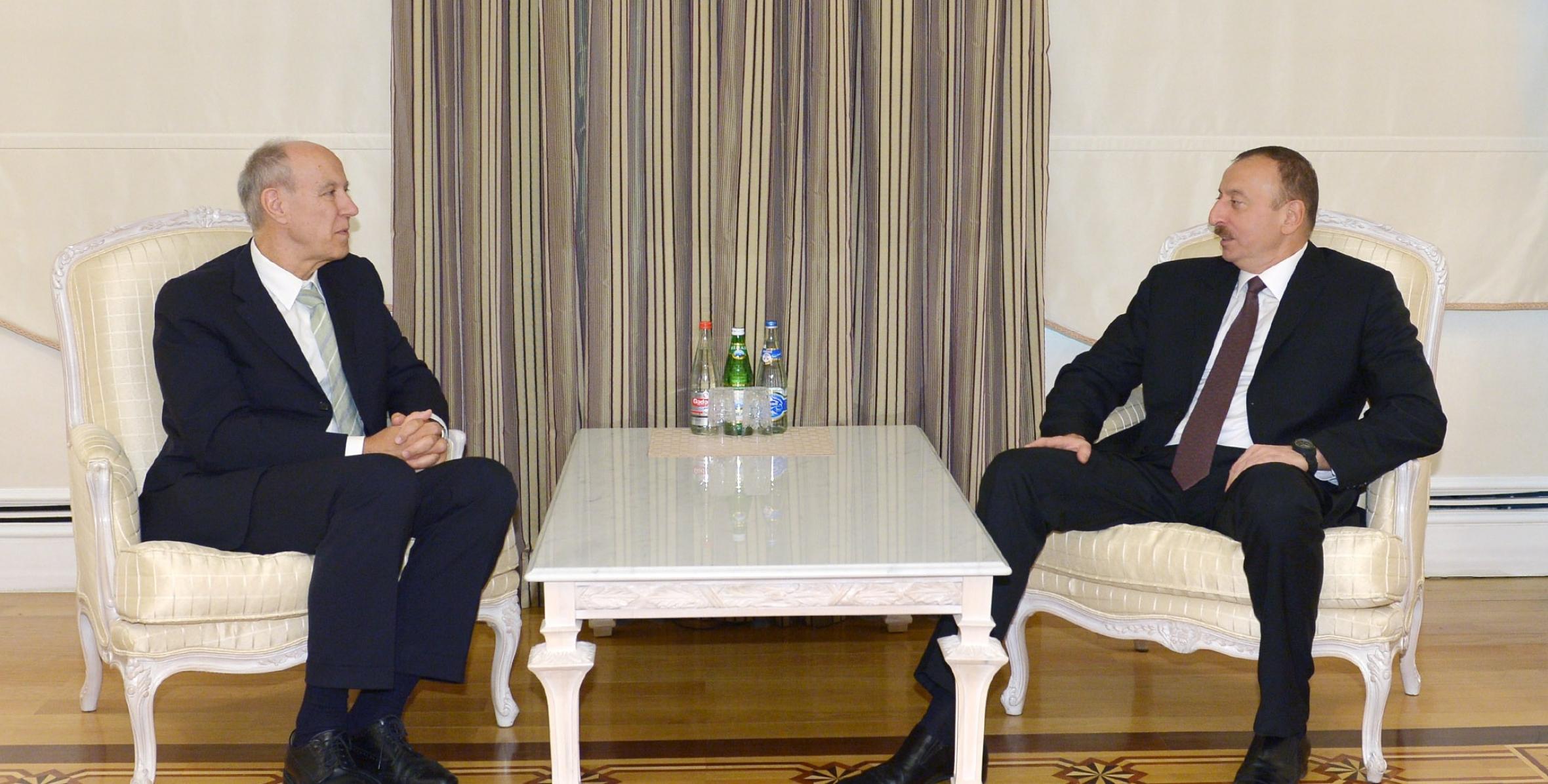 Ilham Aliyev received the director general of the World Intellectual Property Organization