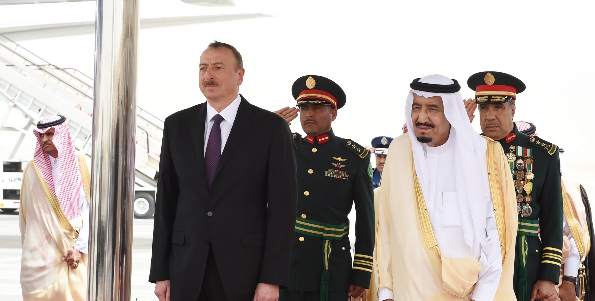 Официальный визит Ильхама Алиева в Саудовскую Аравию