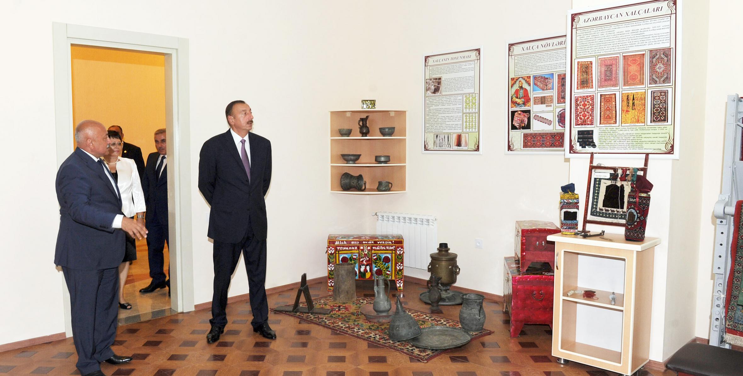 Ильхам Алиев принял участие в открытии Центра Гейдара Алиева в Масаллы