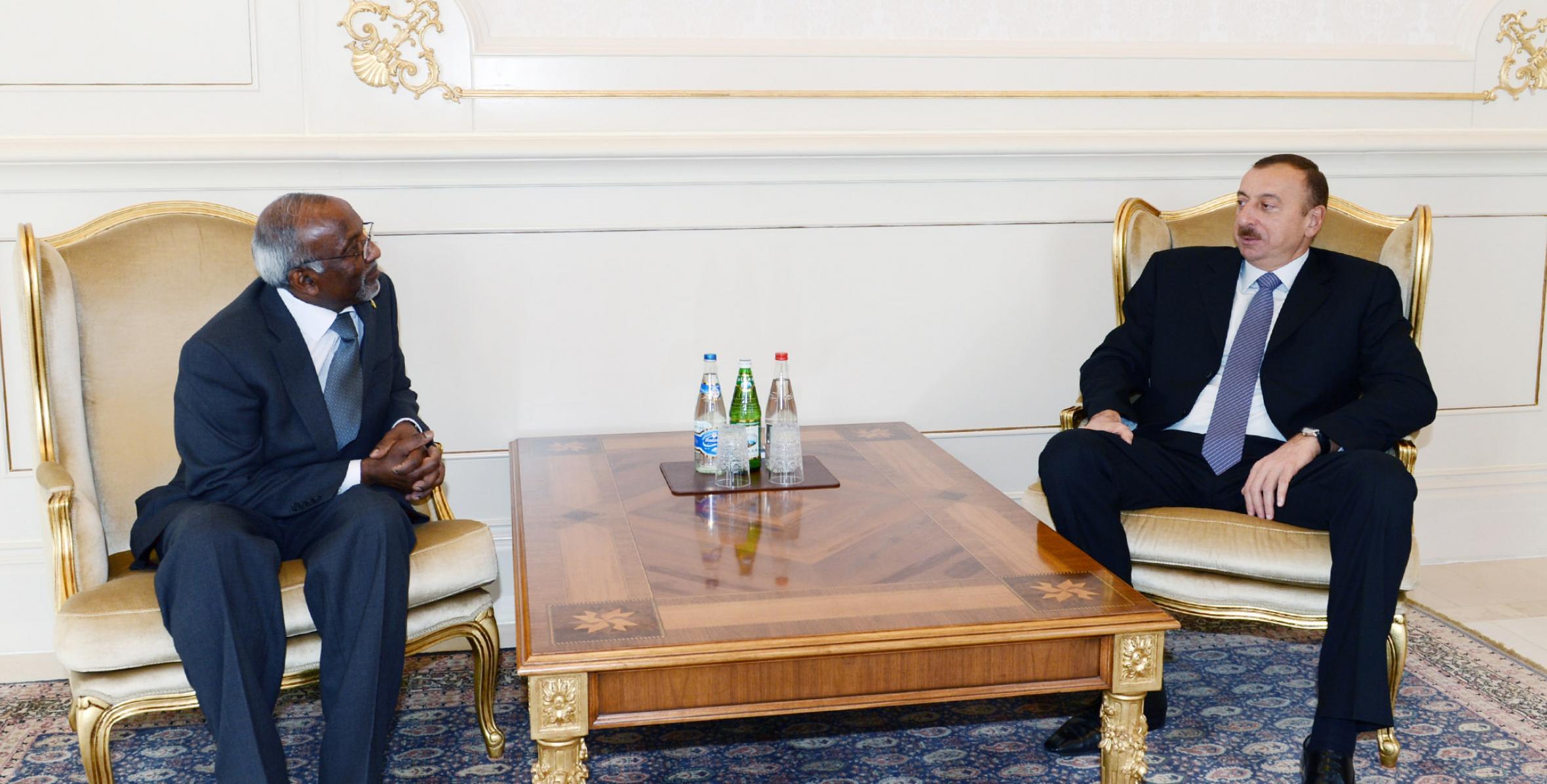 Ilham Aliyev accepted the credentials of a newly-appointed Ambassador Extraordinary and Plenipotentiary of Saint Vincent and Grenadines to Azerbaijan
