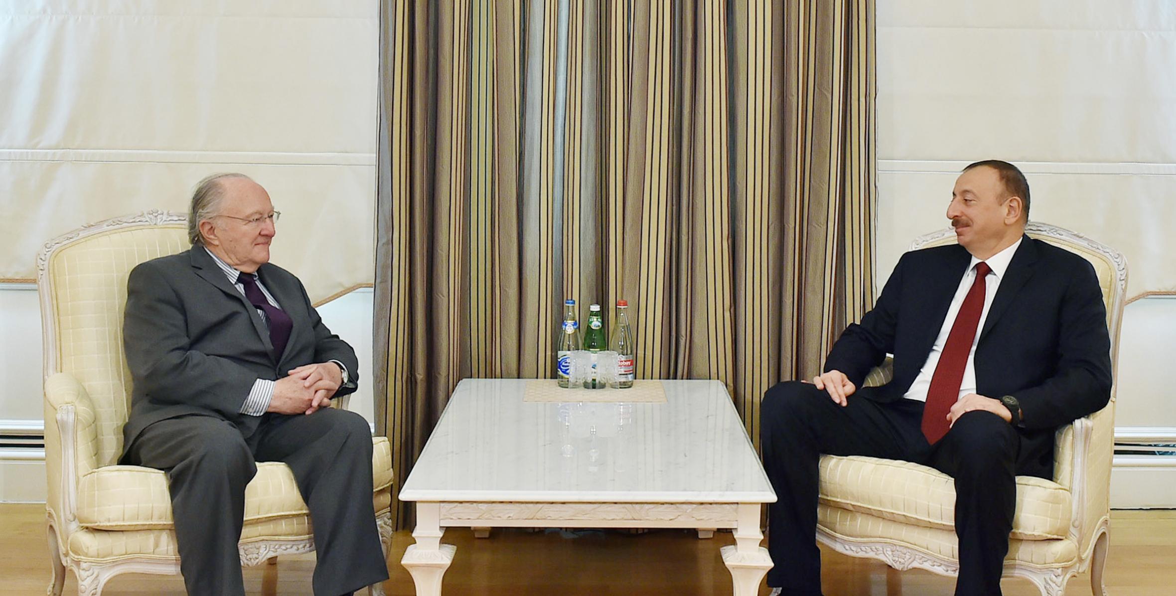 Ilham Aliyev received a delegation led by the president of the Representative Council of Jewish Institutions of France