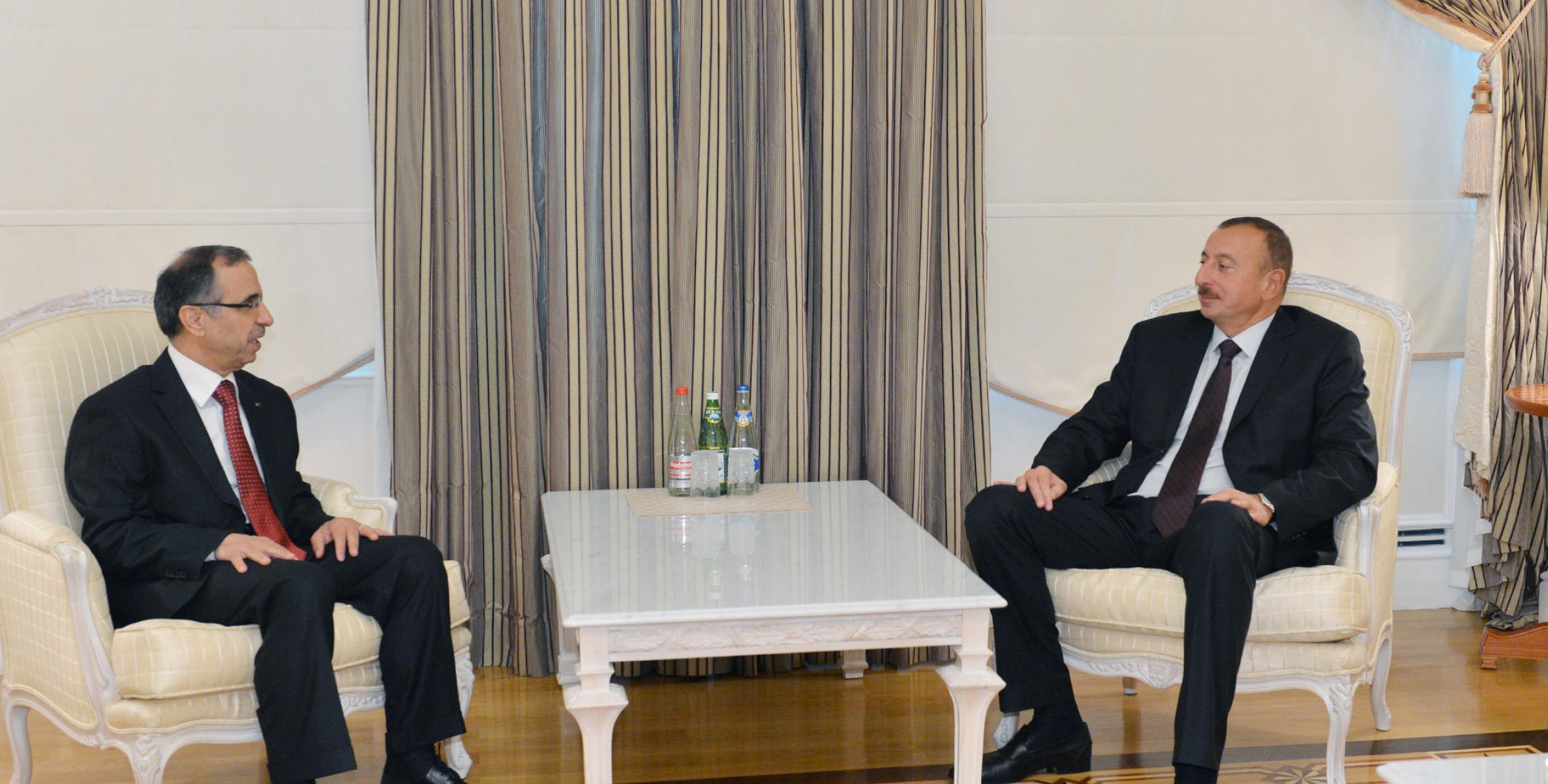 Ильхам Алиев принял посла Иордании в Азербайджане в связи с завершением его дипломатической деятельности