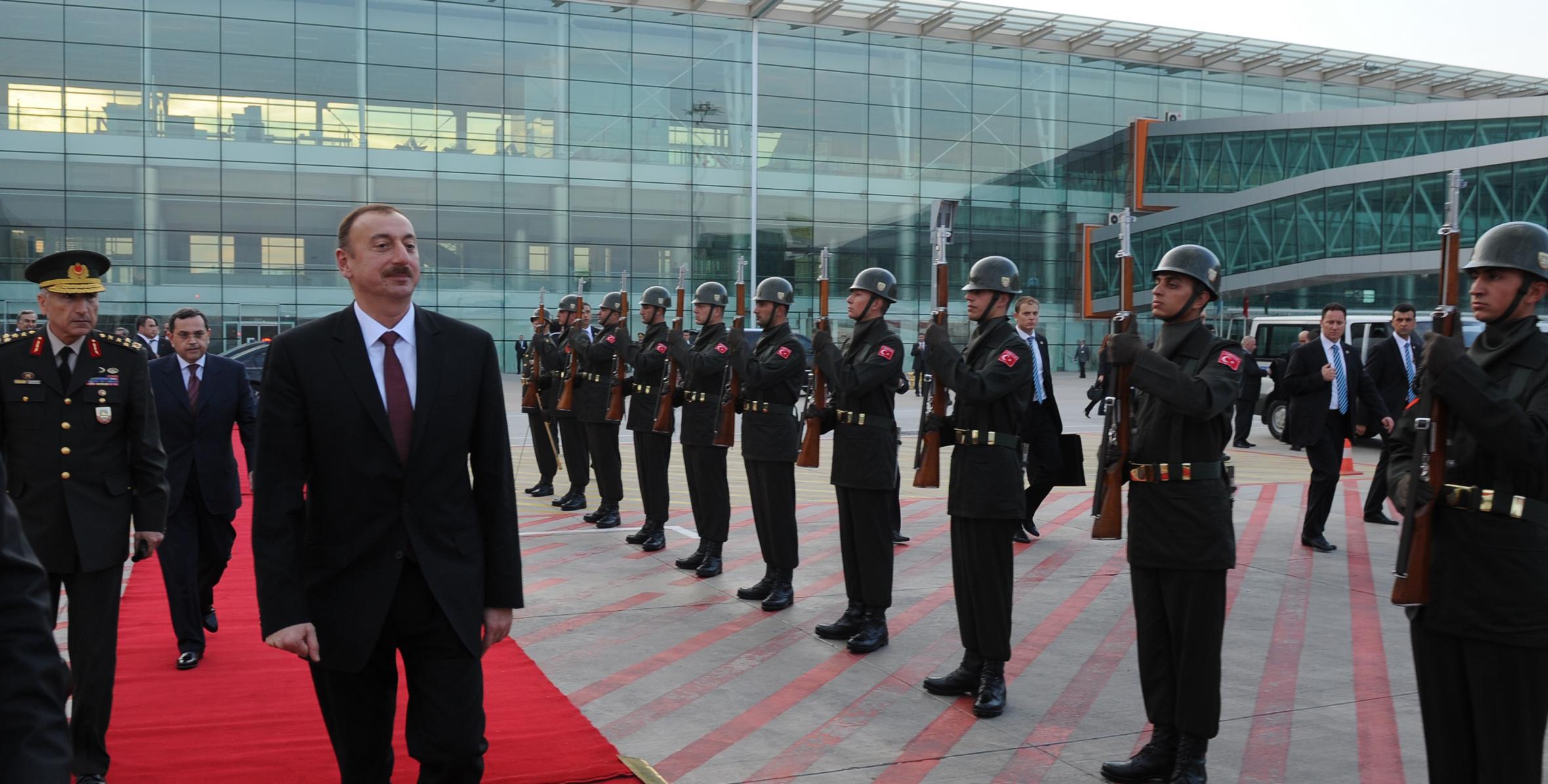 Завершился визит Ильхама Алиева в Турецкую Республику
