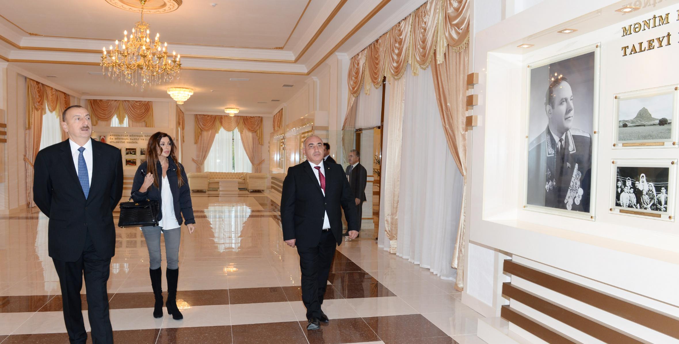 Ильхам Алиев принял участие в открытии Центра Гейдара Алиева в Геранбое