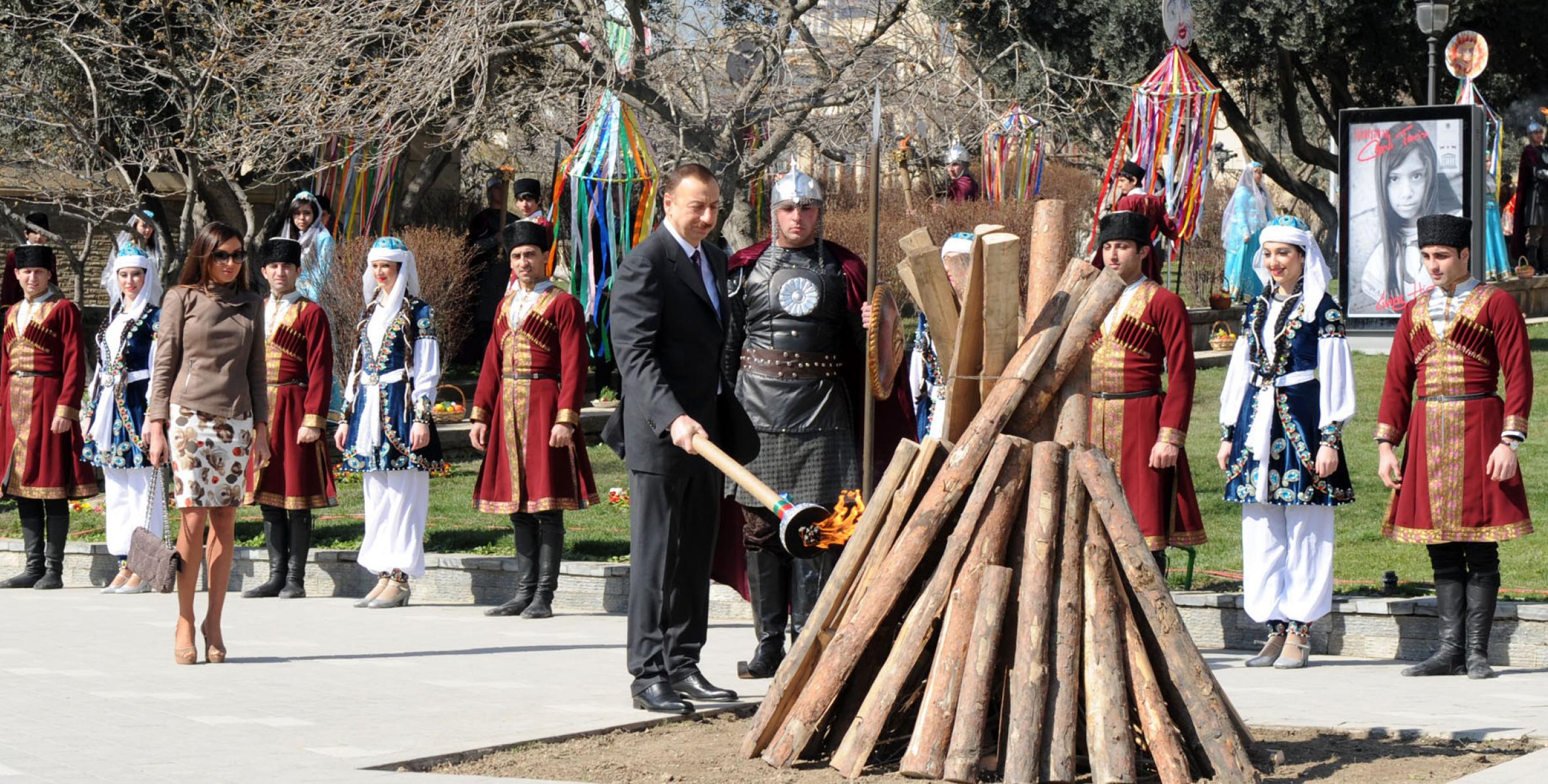 Ilham Aliyev took part in nationwide festivities on the occasion of Novruz holiday