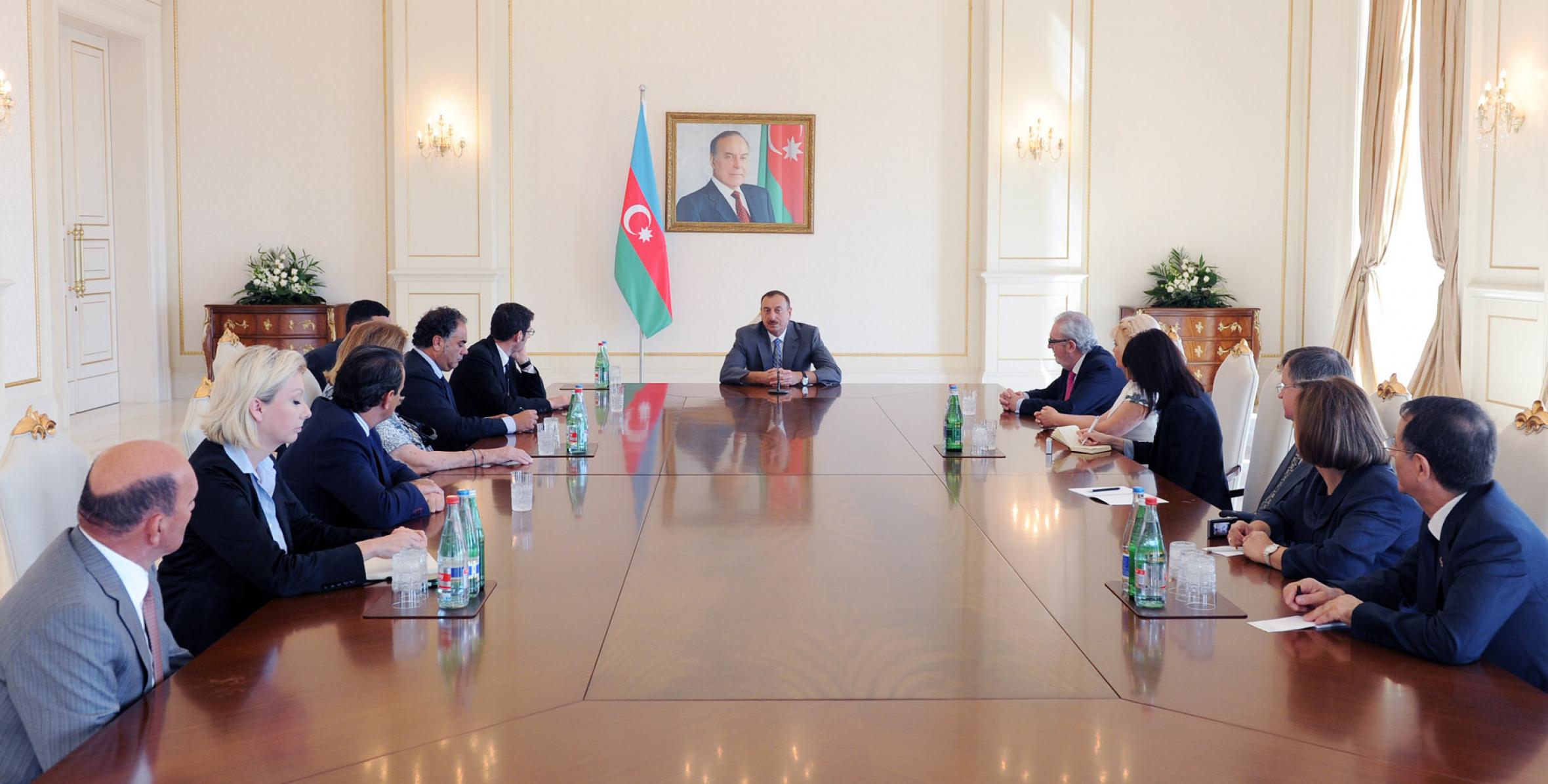 Ilham Aliyev received a delegation of the Parliamentary Assembly of the Council of Europe.