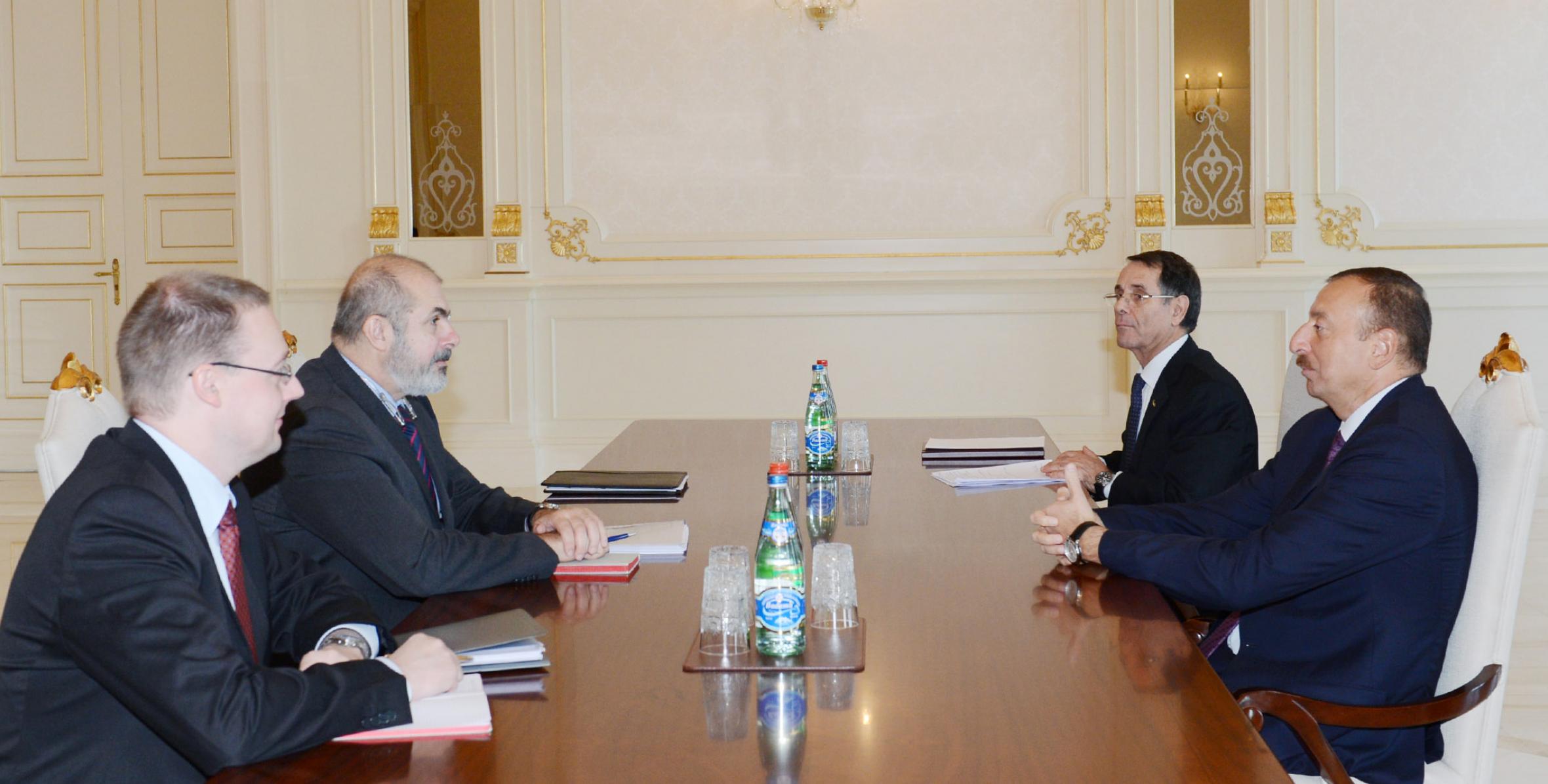 Ilham Aliyev received the EU Special Representative for South Caucasus