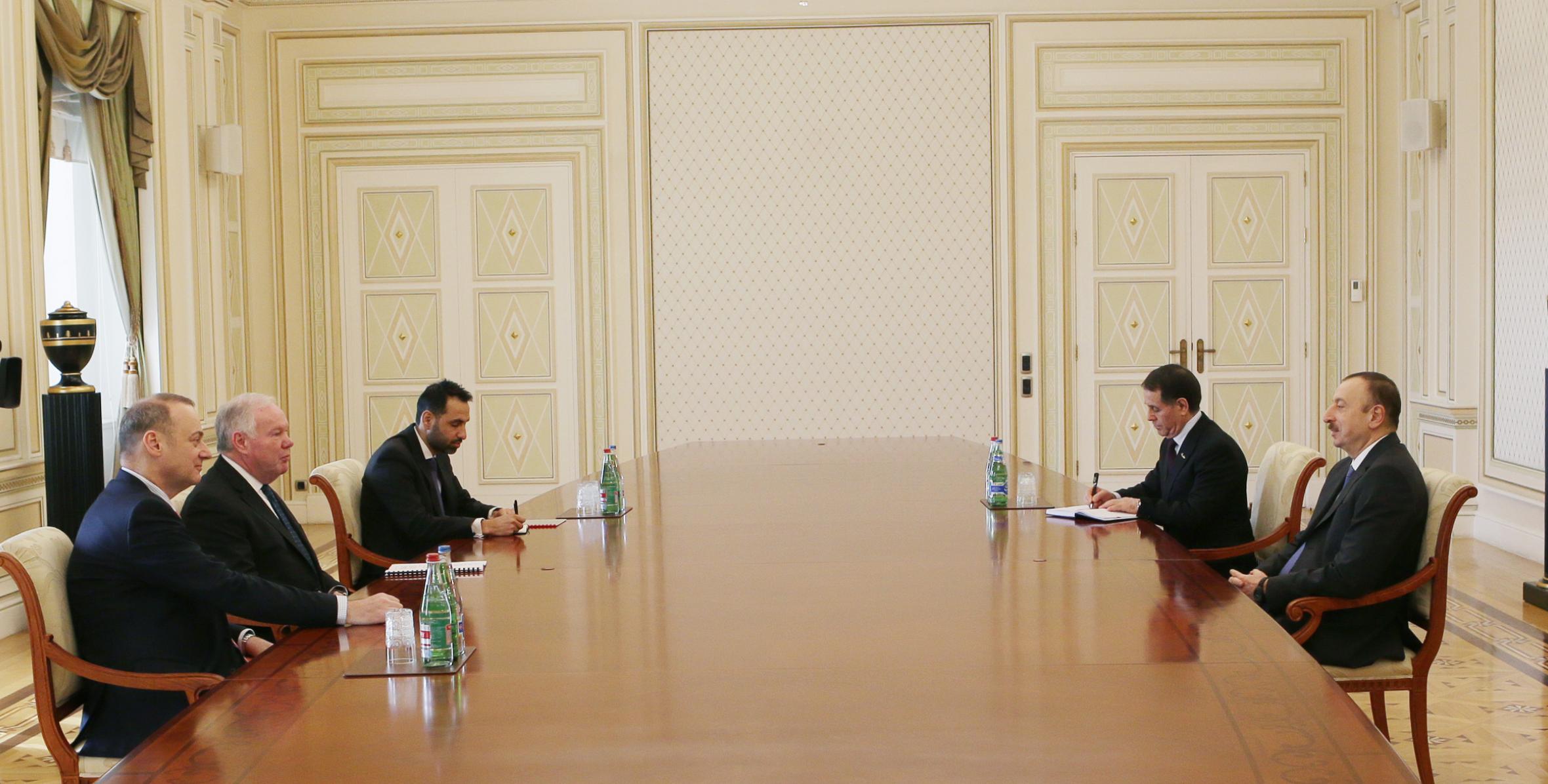 Ильхам Алиев принял посланника премьер-министра Великобритании по вопросам торговли