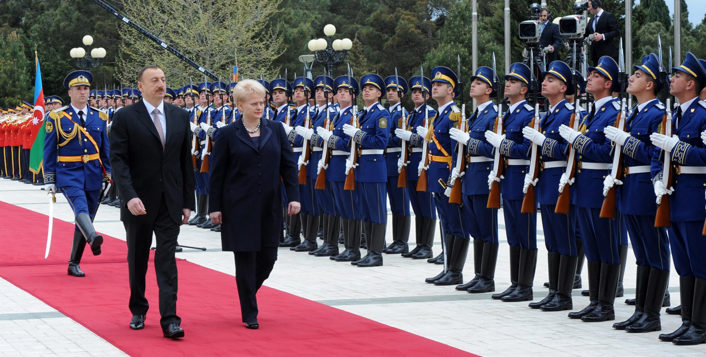 Madam Dalia Grybauskaitė, President of the Republic of Lithuania pays an official visit to the Republic of Azerbaijan