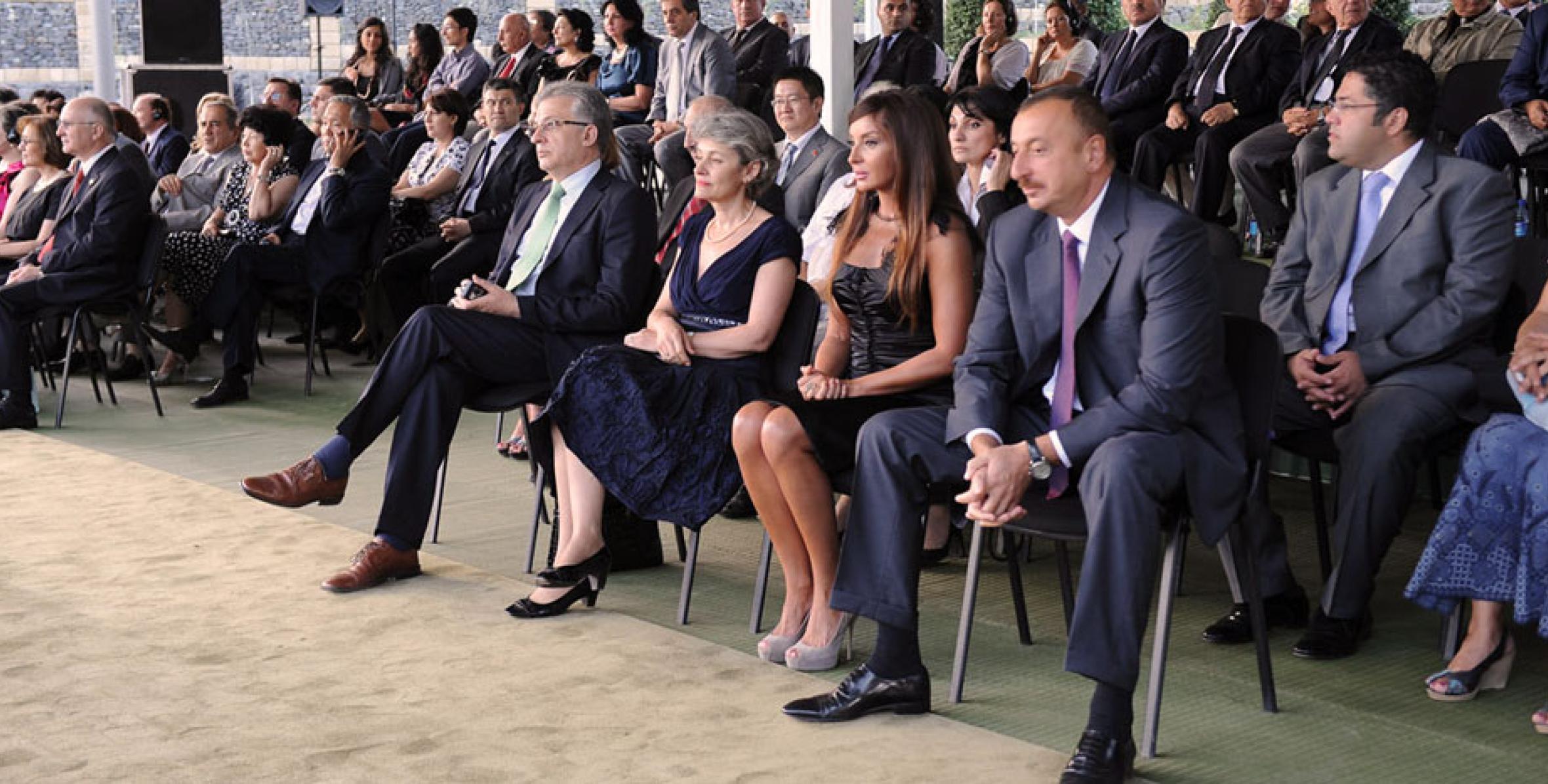 Ilham Aliyev attended the official opening ceremony of Gabala II International Music Festival