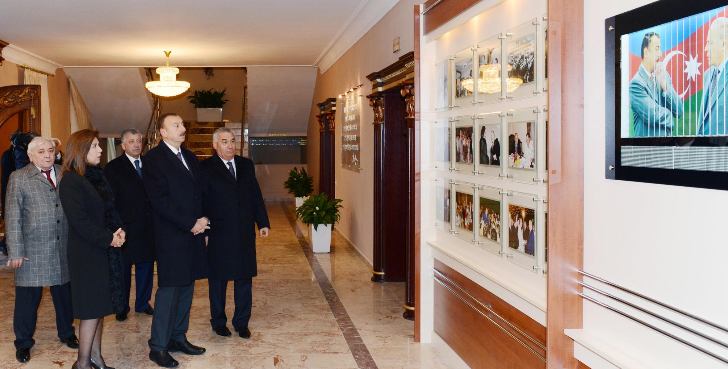Ilham Aliyev attended the opening of Horadiz municipal culture center after reconstruction