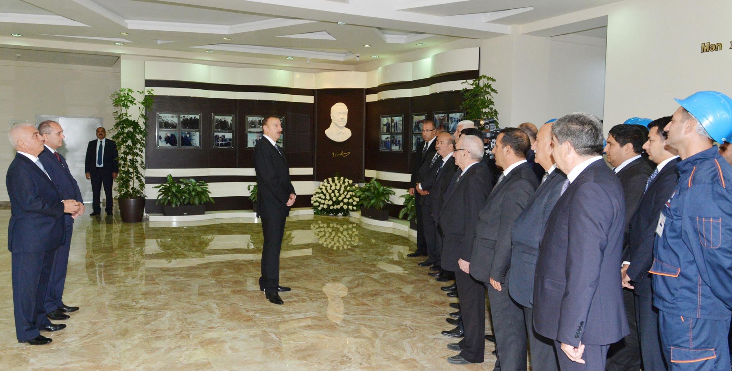 Speech by Ilham Aliyev at the opening of electric power substation No 204 commissioned in the Nizami district of Baku