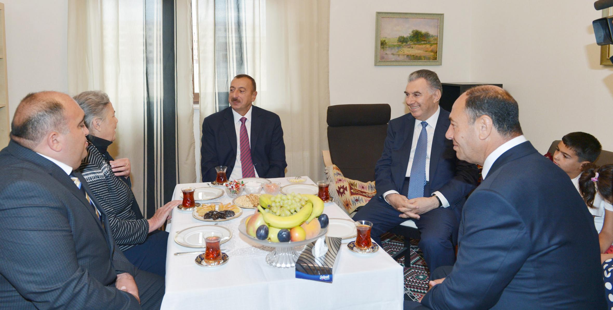Visit of Ilham Aliyev to Yevlakh, Barda, Naftalan, Shamkir and Gadabay