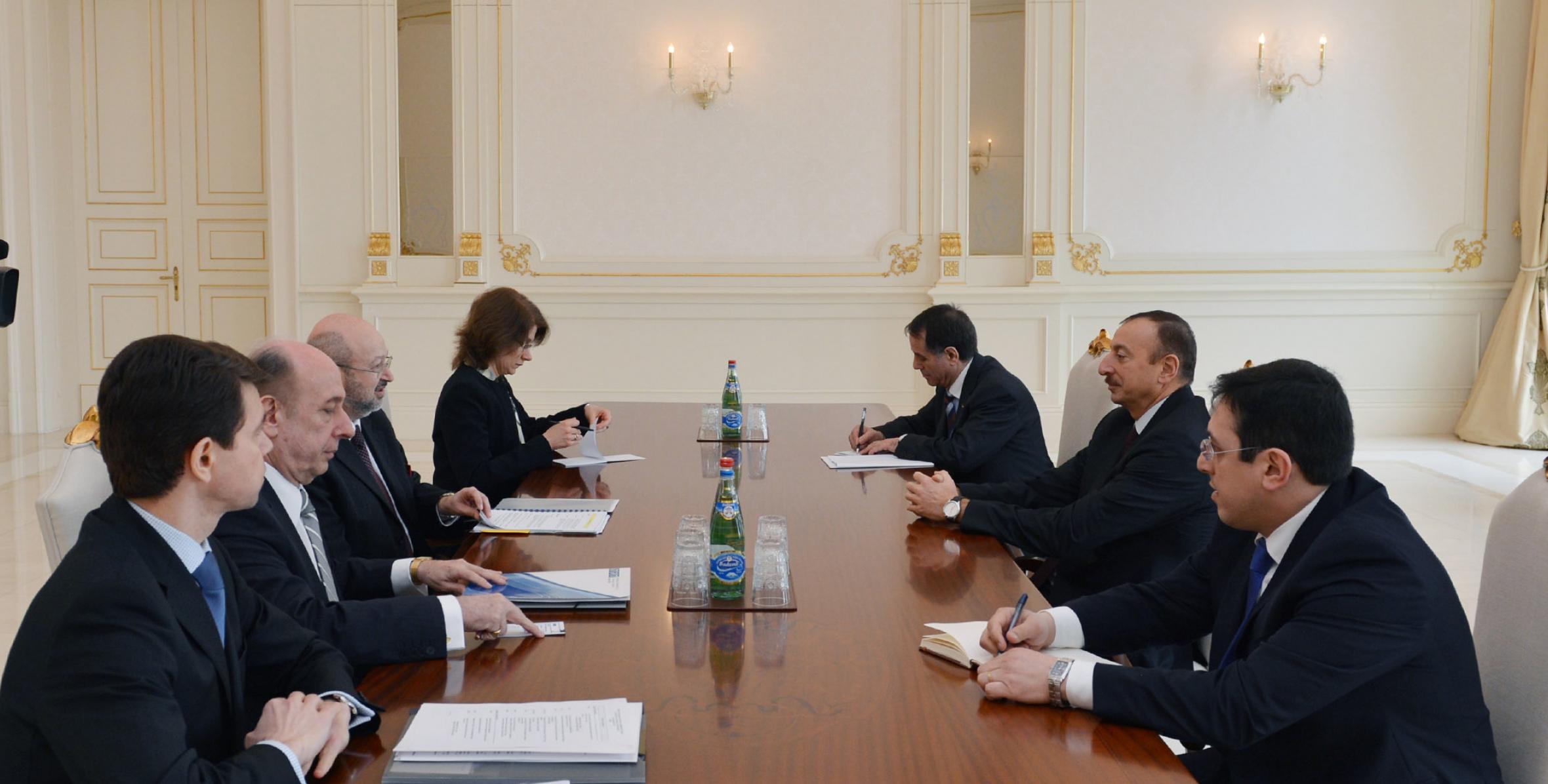 Ильхам Алиев принял делегацию во главе с генеральным секретарем ОБСЕ
