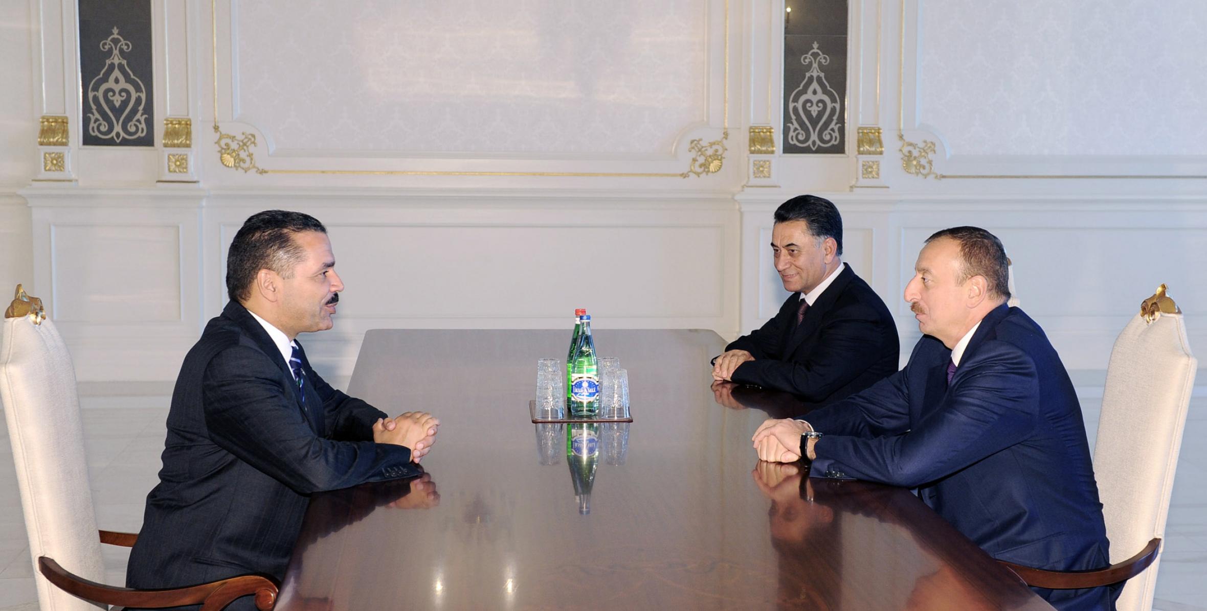 Ilham Aliyev received Interpol Secretary General Ronald Noble