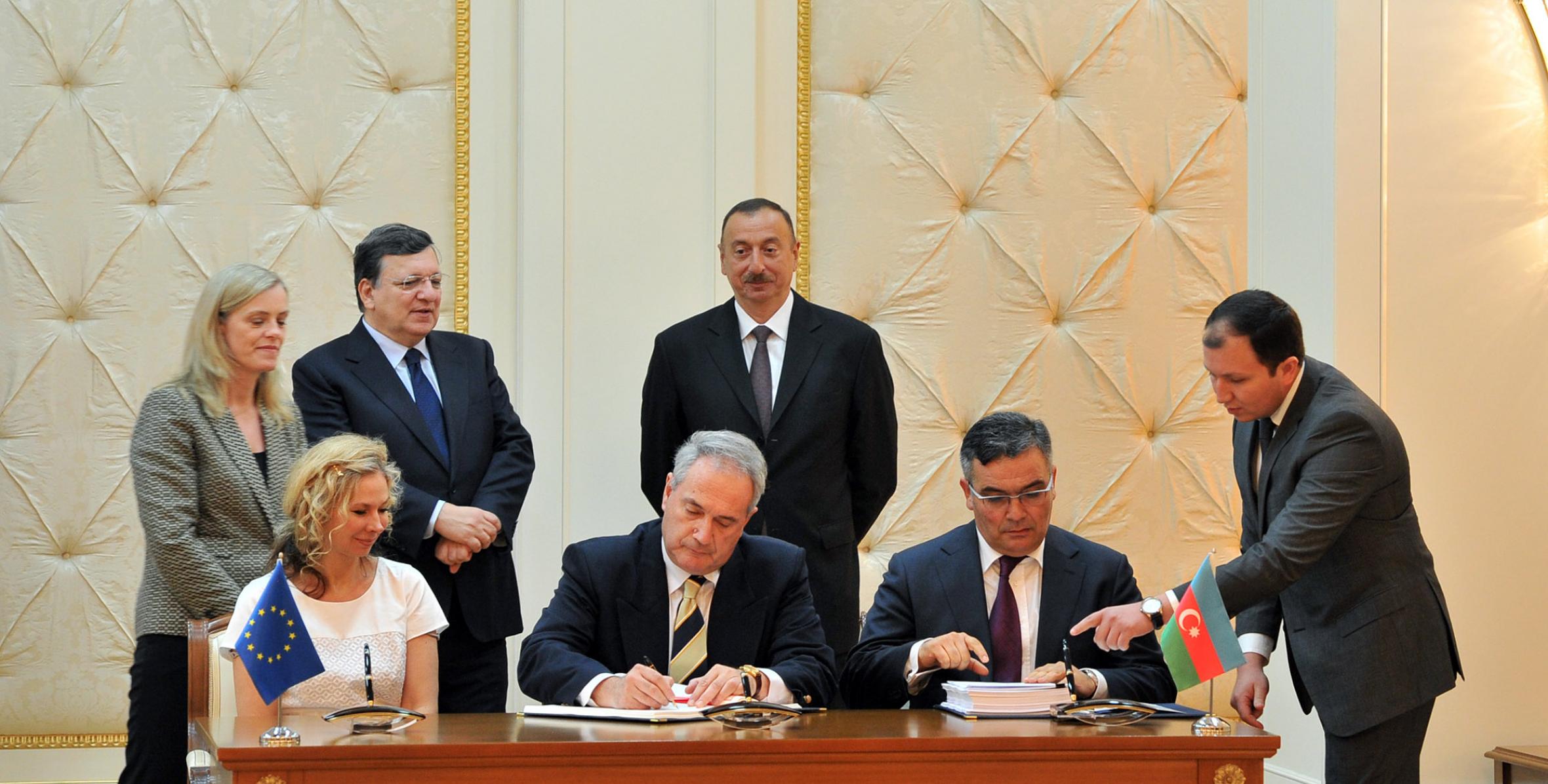 Azerbaijan, the European Union signed a document