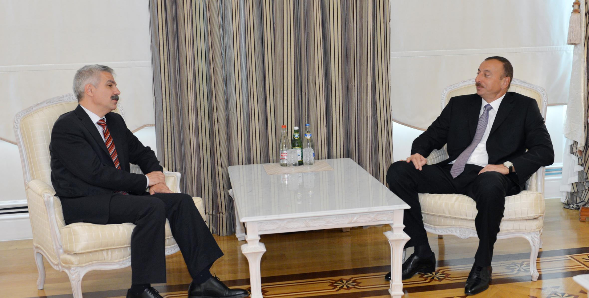 Ilham Aliyev received the Ambassador of the Kingdom of the Netherlands to Azerbaijan in connection with the completion of his diplomatic mission in the country