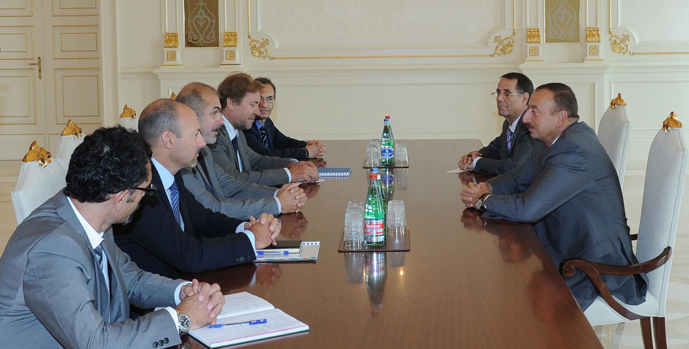 Ilham Aliyev received a delegation led by European Union Special Representative for the South Caucasus Philippe Lefort
