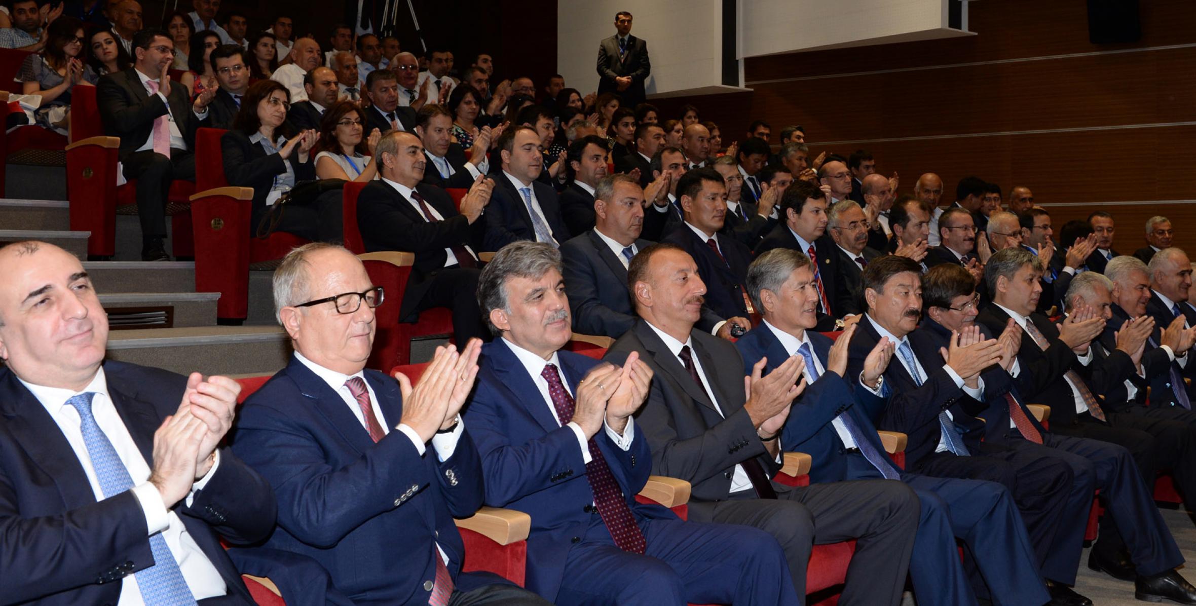 Presidents of Azerbaijan, Turkey and Kyrgyzstan attended a concert within the framework of the Third Summit of the Cooperation Council of Turkic-speaking States