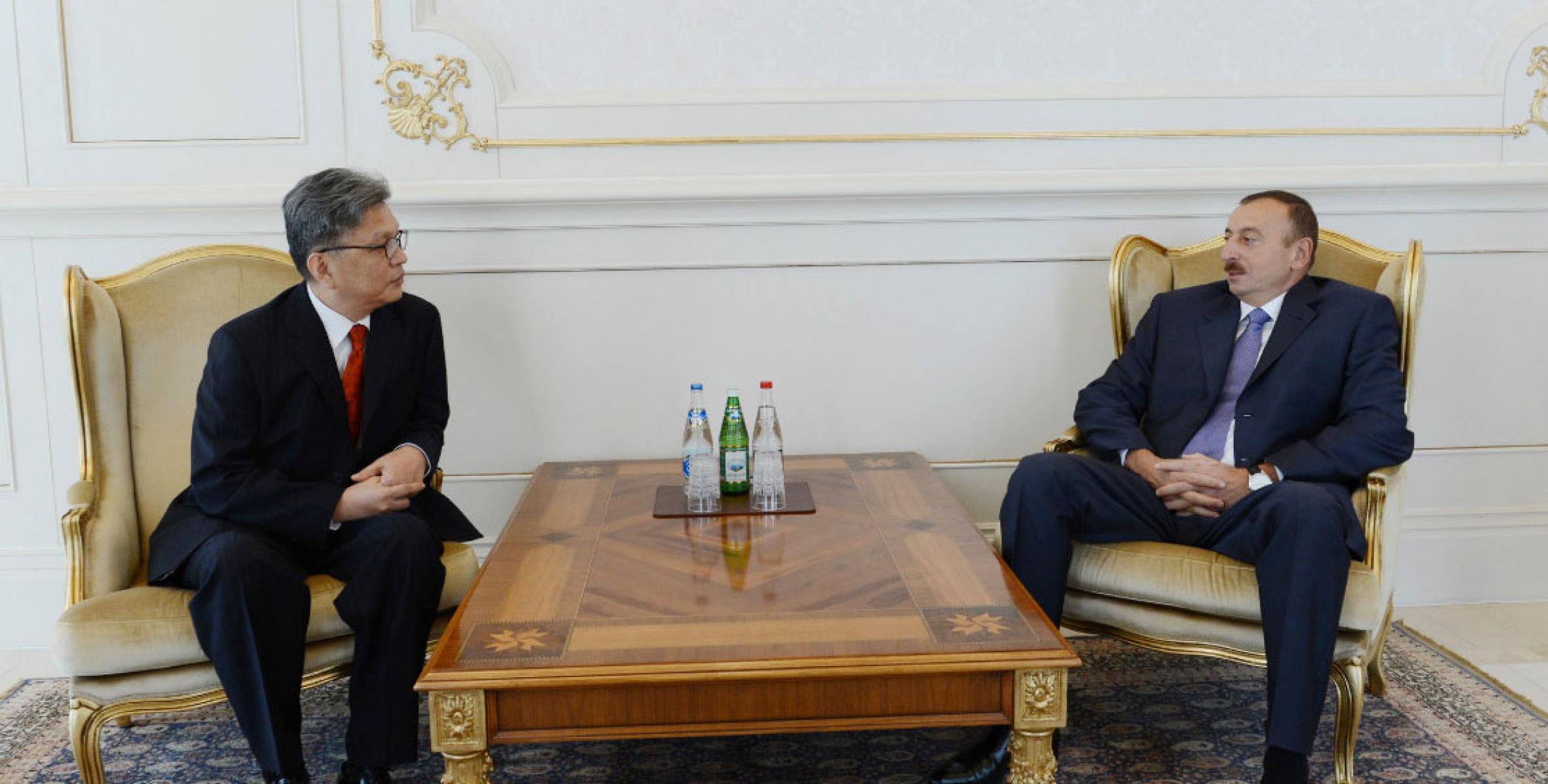 Ilham Aliyev accepted the credentials of the newly-appointed Ambassador of the Republic of Korea to the Republic of Azerbaijan, Choi Suk-inn