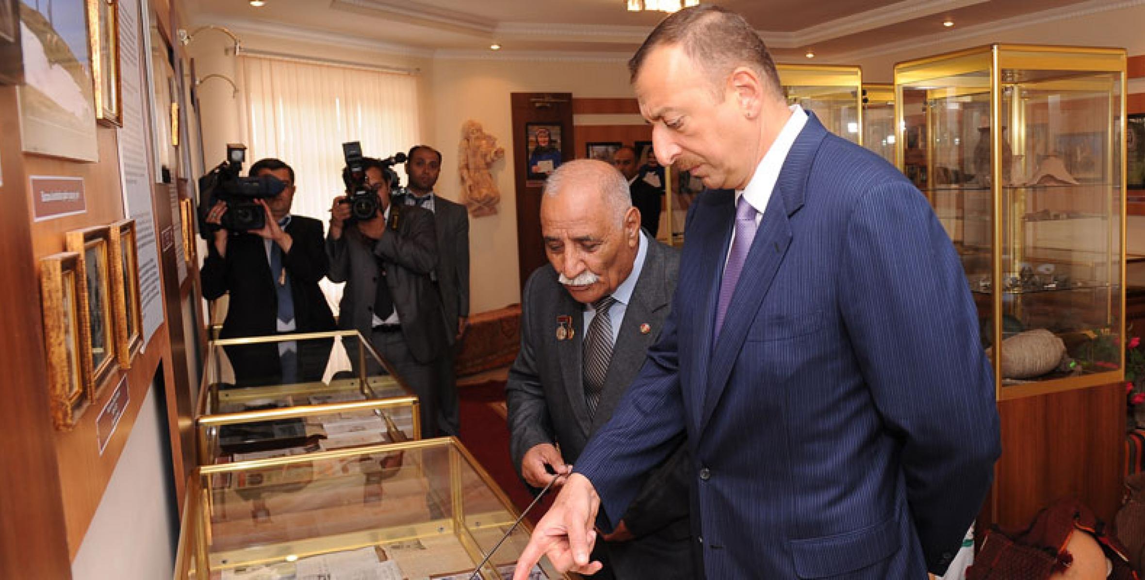 Ilham Aliyev attended the opening ceremony of Long-Livers museum in Lerik