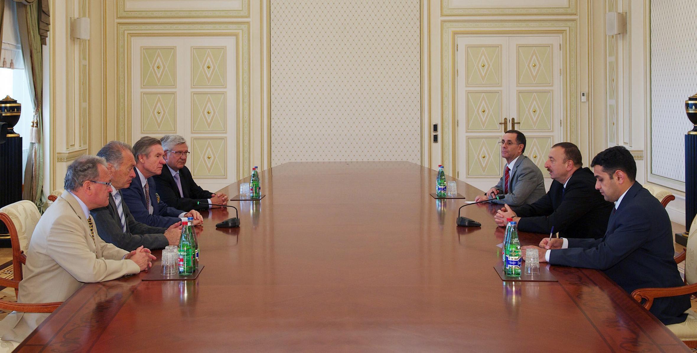 President Ilham Aliyev received deputy chairman of the Defense Committee of the French National Assembly