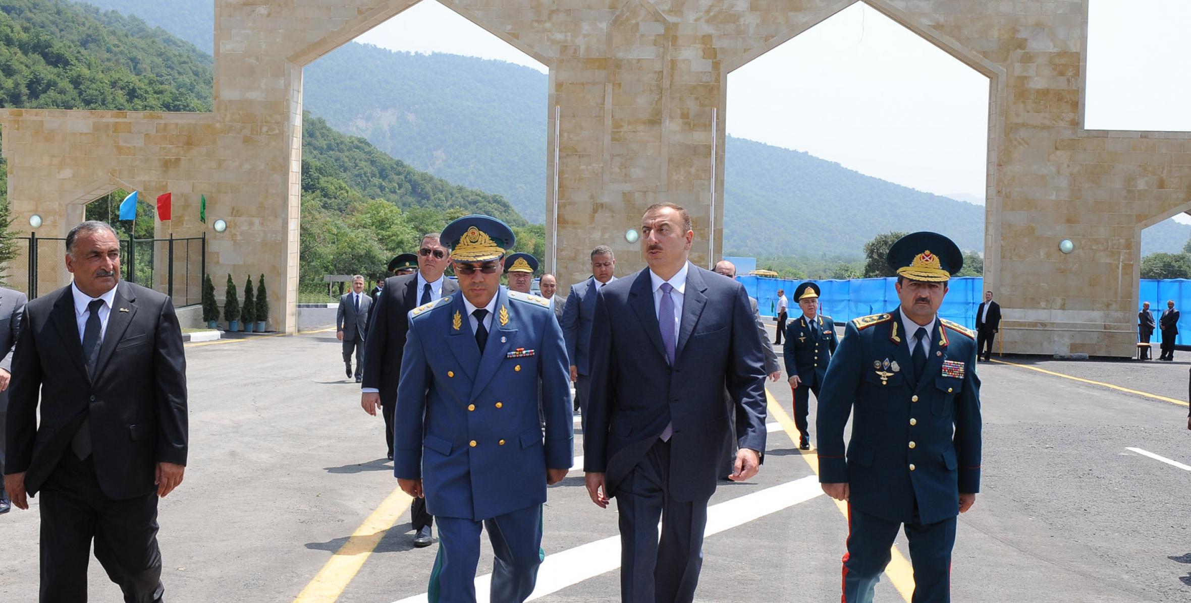 Visit of Ilham Aliyev to Zagatala and Balakan / 08 July 2010