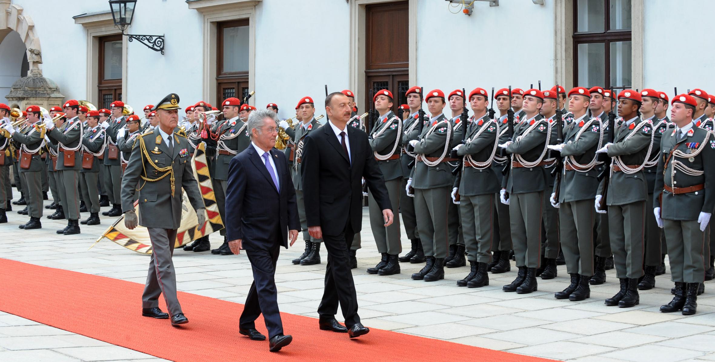 Official visit of Ilham Aliyev to Austria