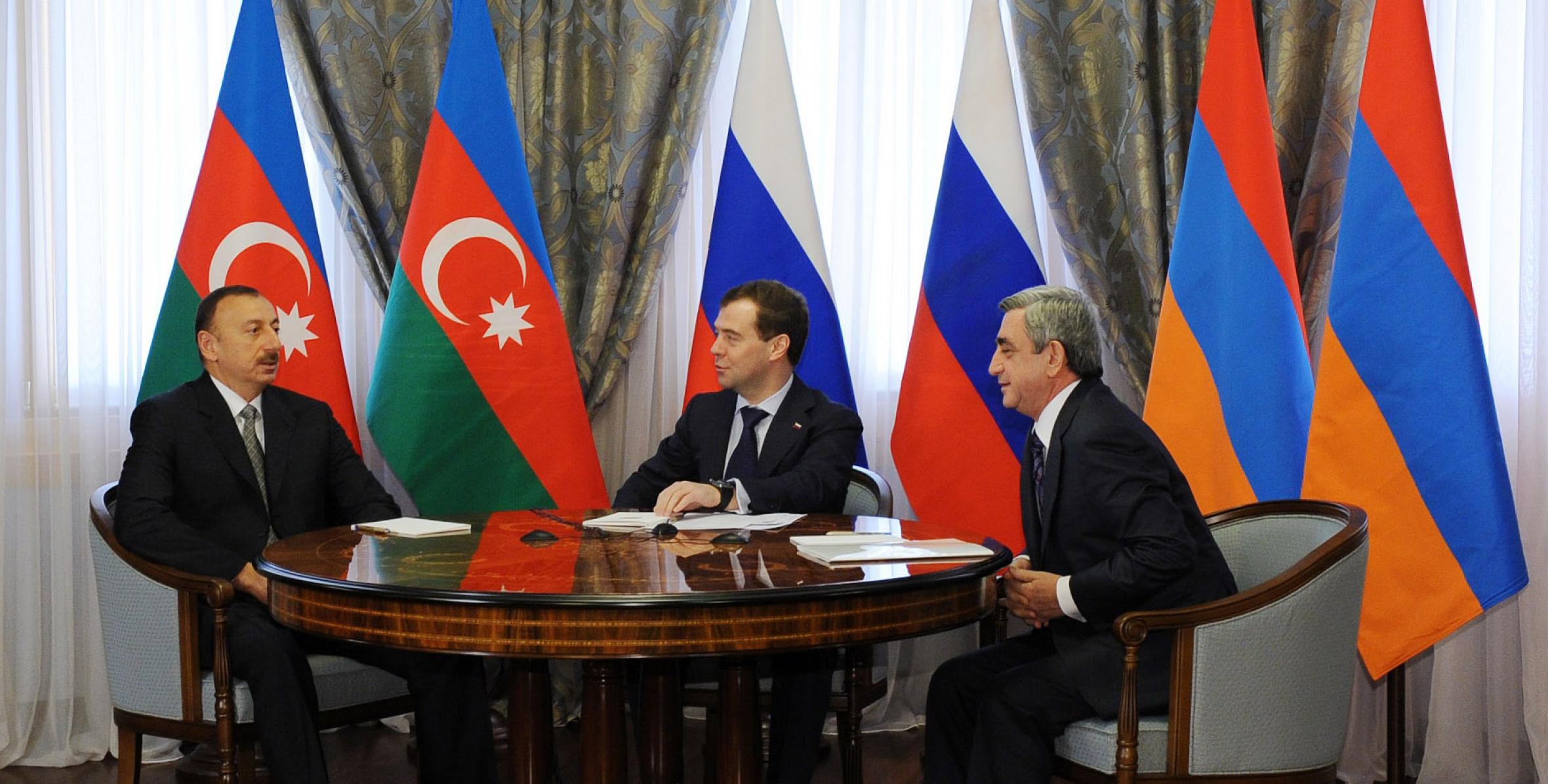 The Azerbaijani, Russian and Armenian Presidents met in Sochi