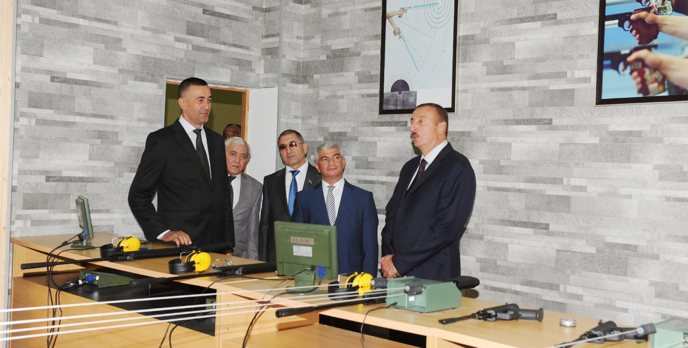 Ильхам Алиев принял участие в открытии Центра молодежи в Агджабеди