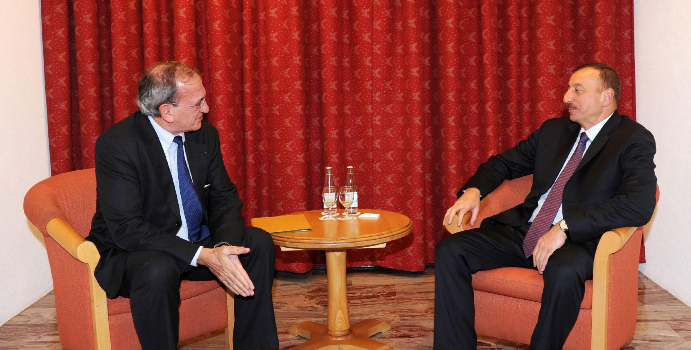 Ilham Aliyev met with CEO of the "Edisson" company, Bruno Lescoeur