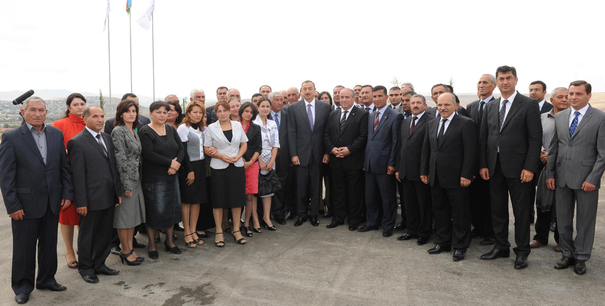 Speech by Ilham Aliyev at the opening of the Gobustan pilot test site and training center