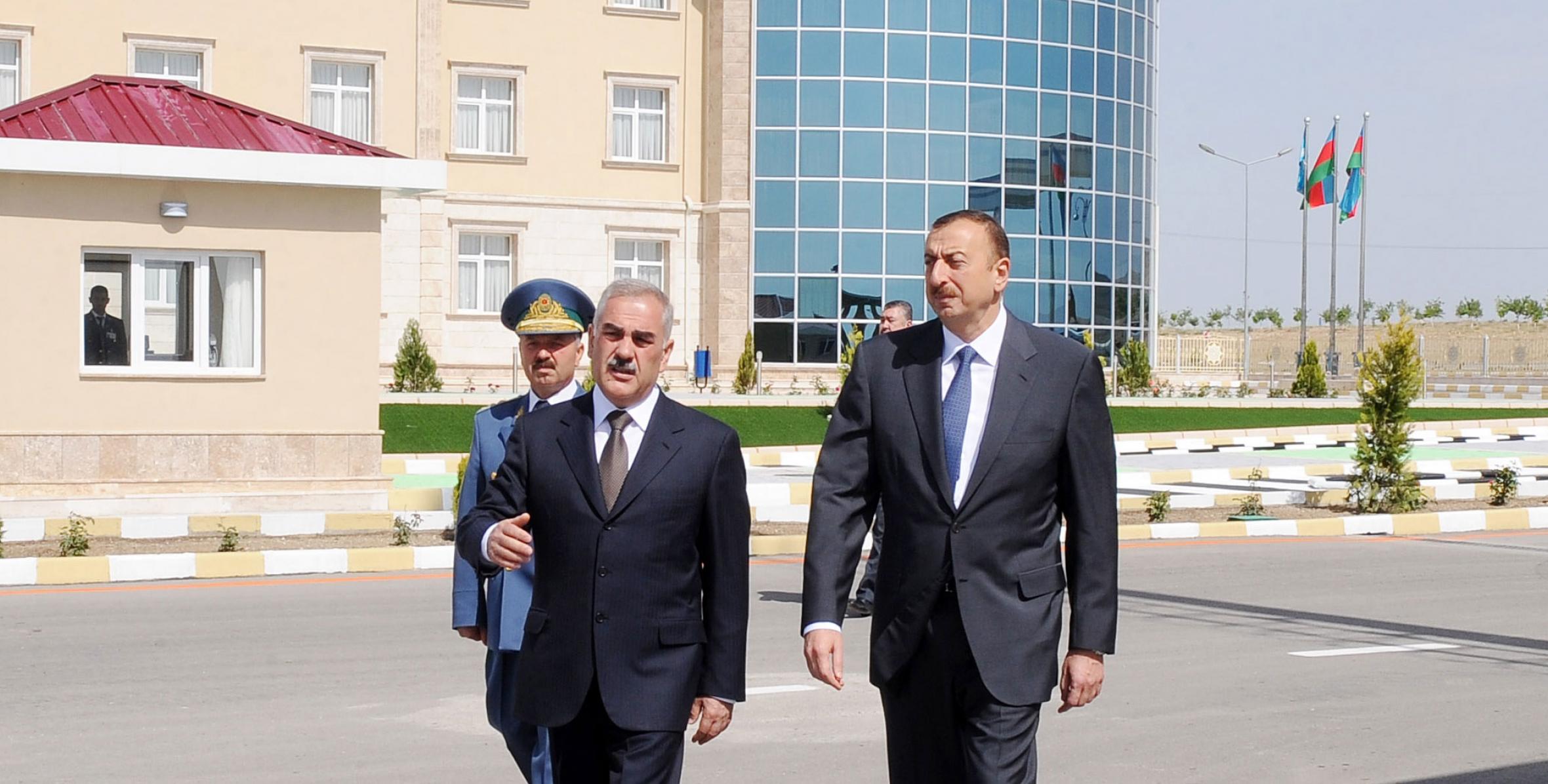 Ильхам Алиев принял участие в открытии Нахчыванского городского таможенного управления