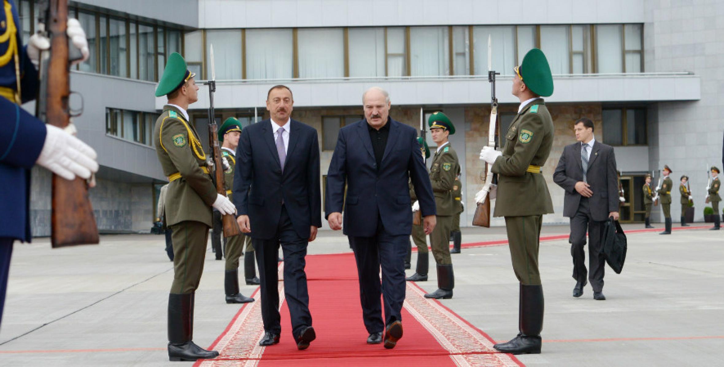 İlham Əliyevin Belarus Respublikasına rəsmi səfəri başa çatmışdır