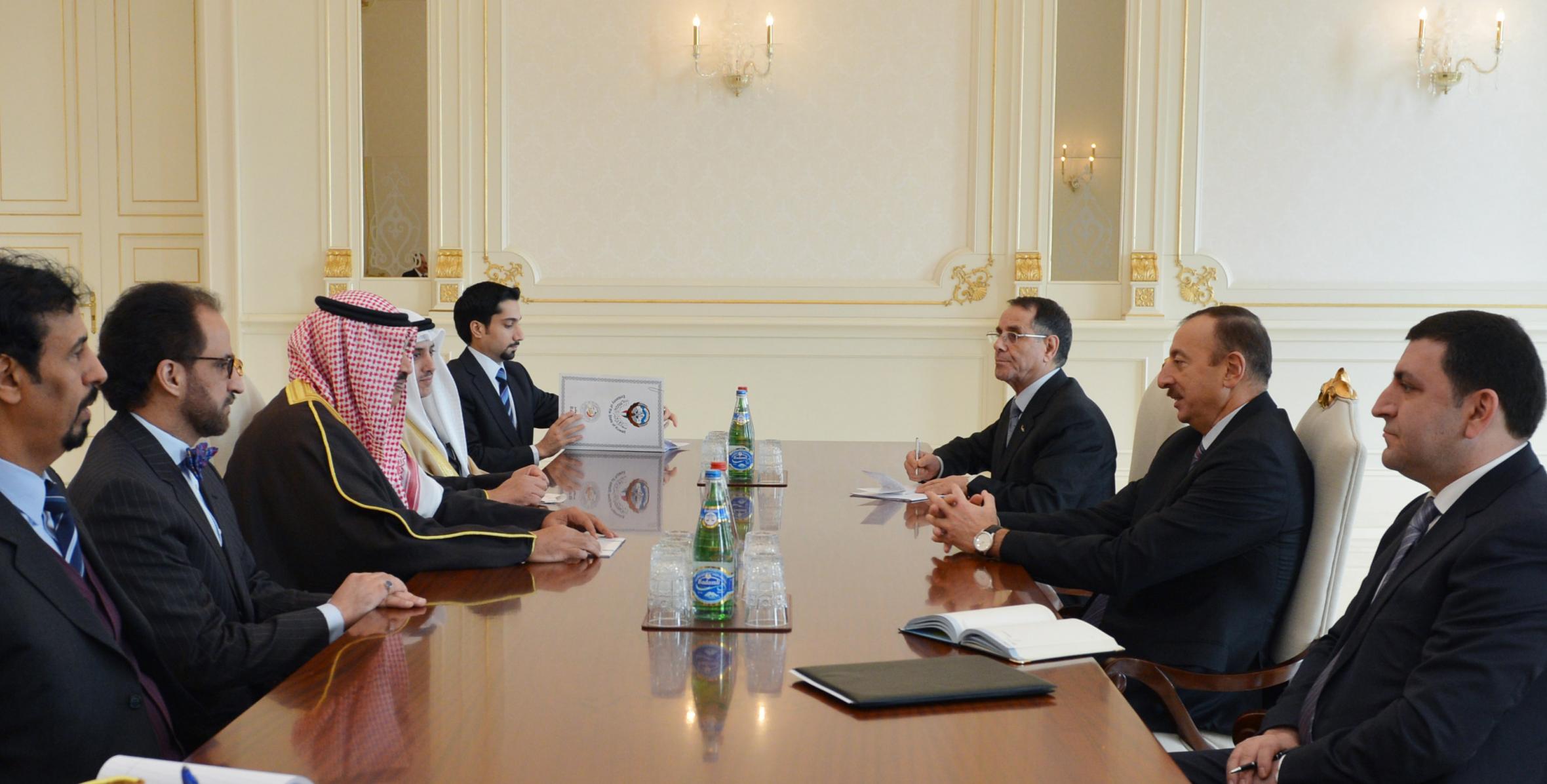 Ilham Aliyev received a delegation led by the Deputy Prime Minister and Minister of Foreign Affairs of the State of Kuwait