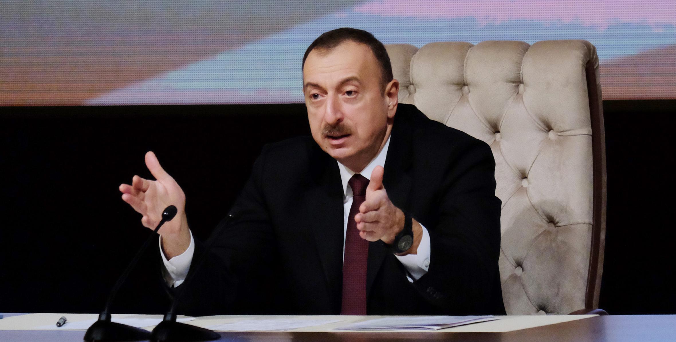 Closing speech by Ilham Aliyev at the conference on outcomes of the first year of implementation of the “State Program on socio-economic development of districts of the Republic of Azerbaijan in 2014-2018”
