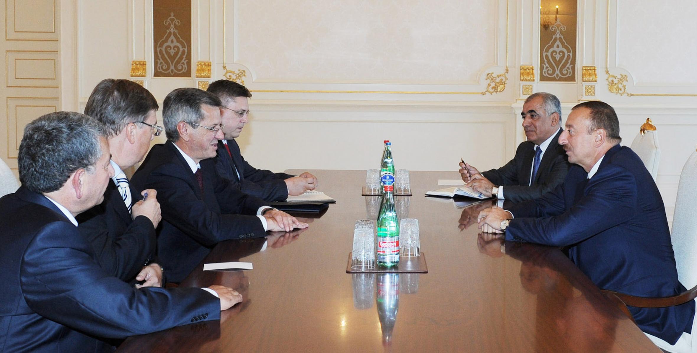 Ilham Aliyev received a delegation led by the governor of Russia’s Astrakhan Region, Aleksandr Zhilkin