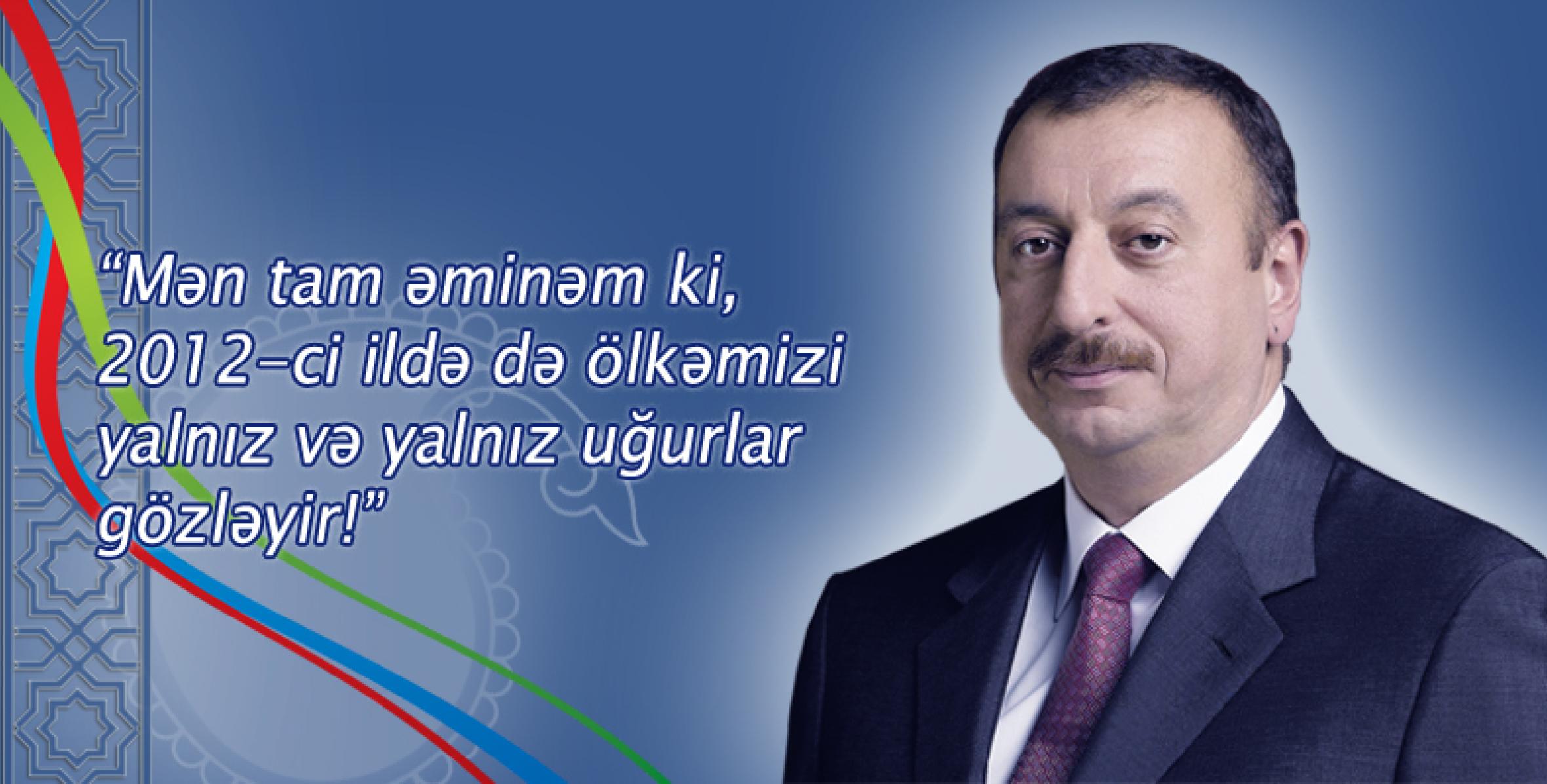 Congratulatory message of Ilham Aliyev to the people of Azerbaijan on the occasion of the Day of Solidarity of Azerbaijanis of the World and New Year