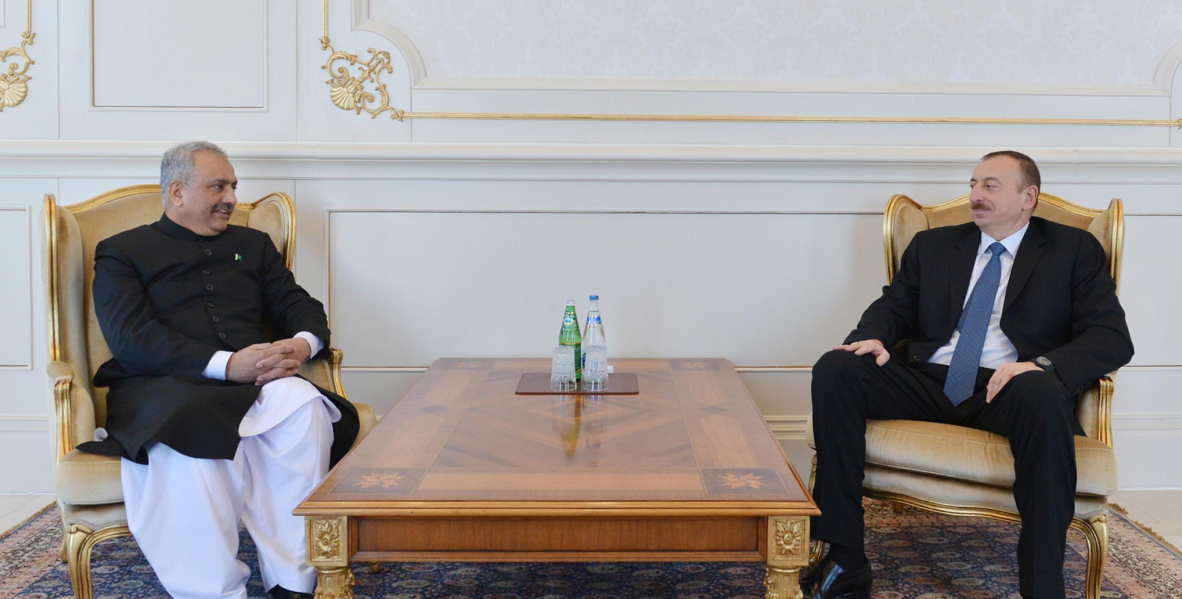 Ilham Aliyev accepted the credentials of the newly-appointed ambassador of Pakistan to Azerbaijan