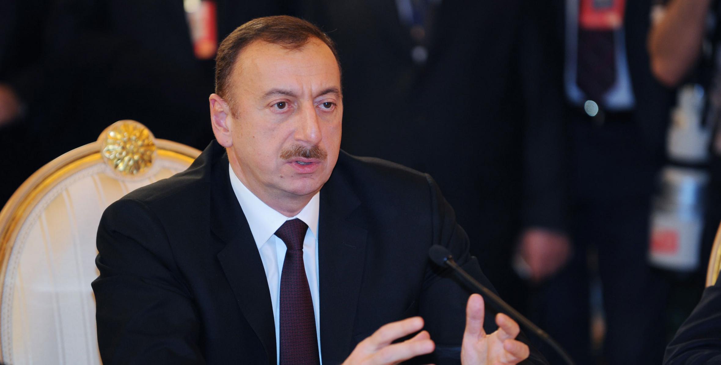 Speech by Ilham Aliyev at the informal meeting of the Council of the CIS Heads of State