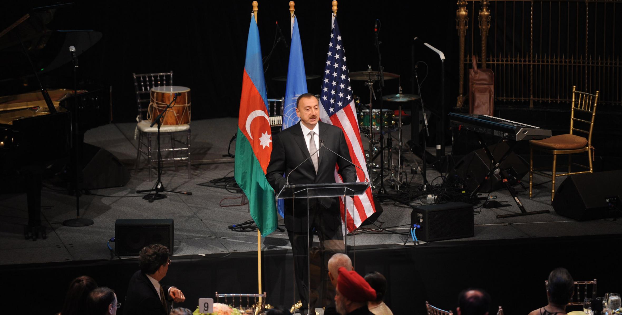 Рабочий визит Ильхама Алиева в Соединенные Штаты Америки
