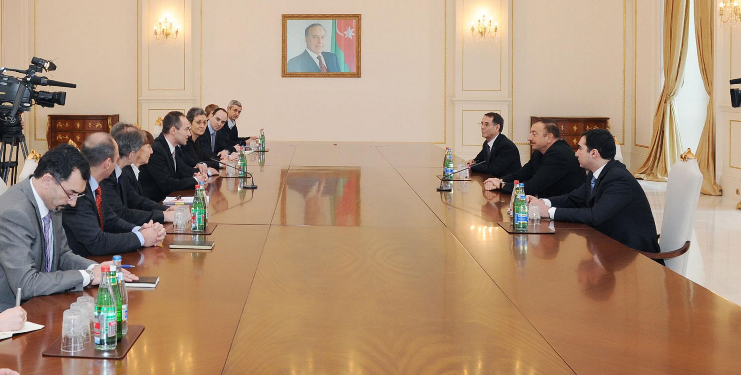 Ильхам Алиев принял делегацию Комитета по внешним связям Европейского парламента