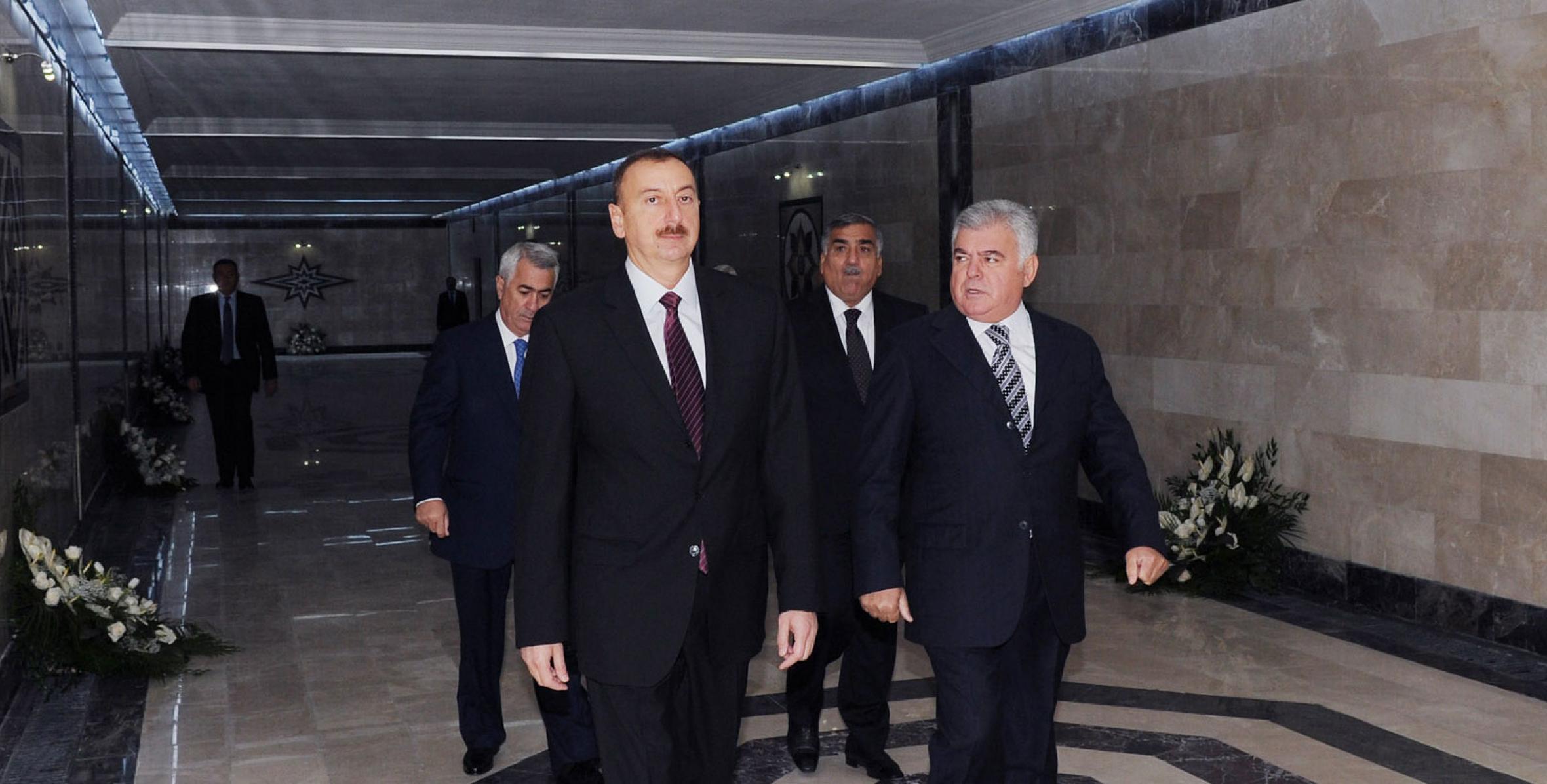 Ilham Aliyev attended the opening of pedestrian subways in the Buzovna settlement of Khazar District