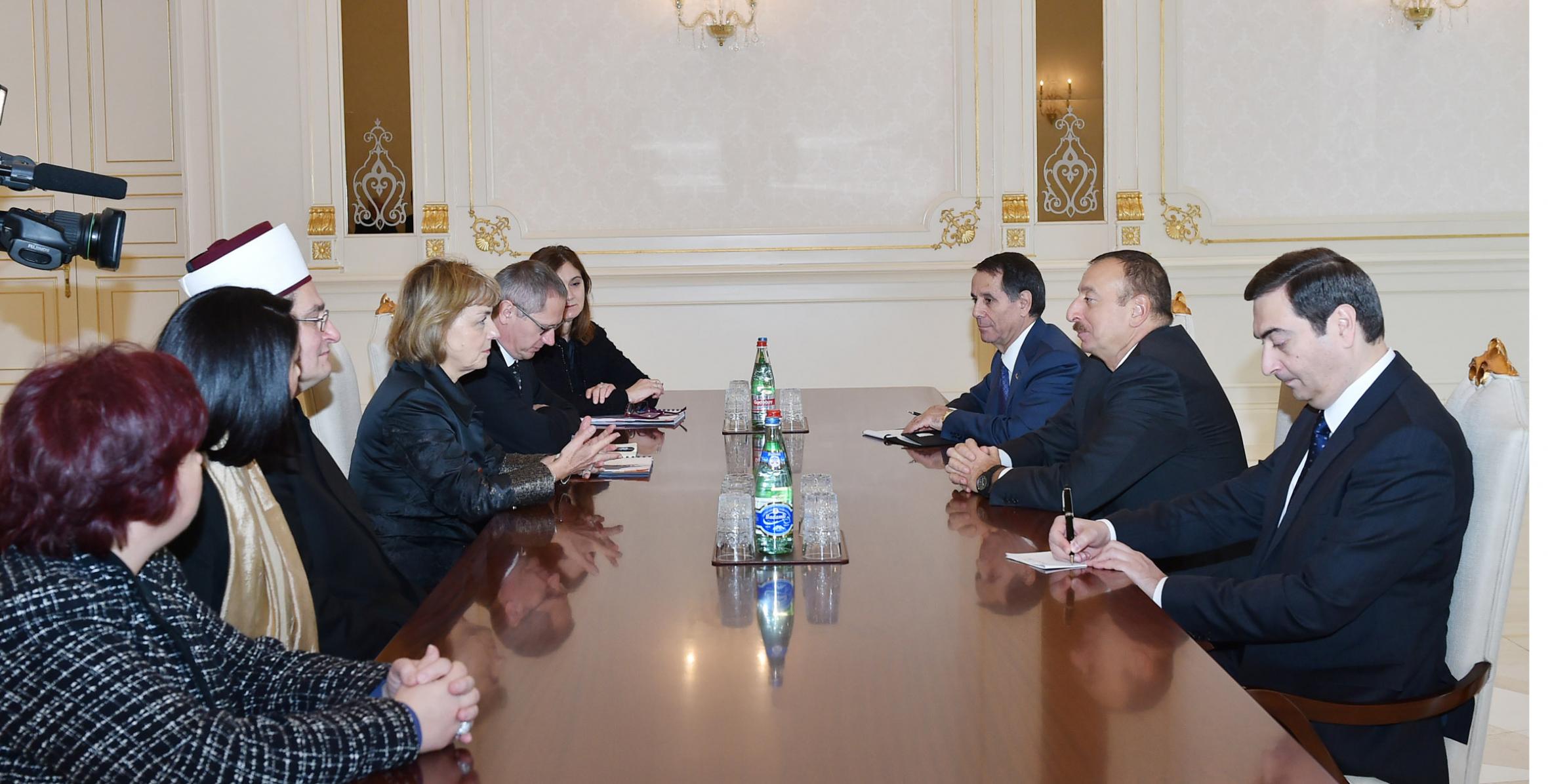 Ilham Aliyev received a delegation led by the First Deputy Prime Minister of Croatia