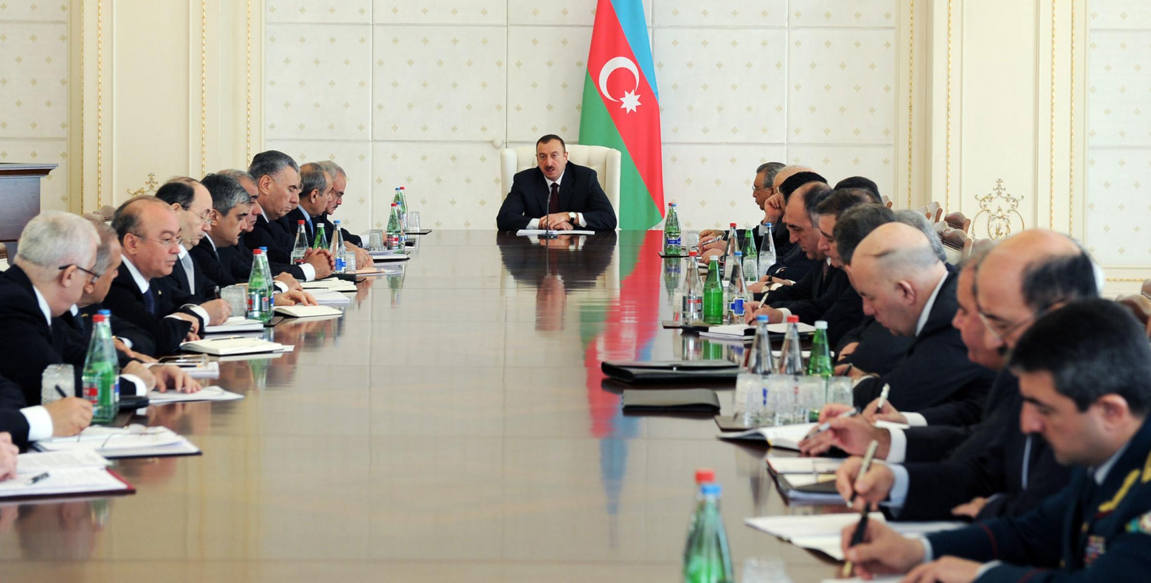 Closing speech by Ilham Aliyev at the Meeting of the Cabinet of Ministers on the results of socioeconomic development in the first quarter of 2011