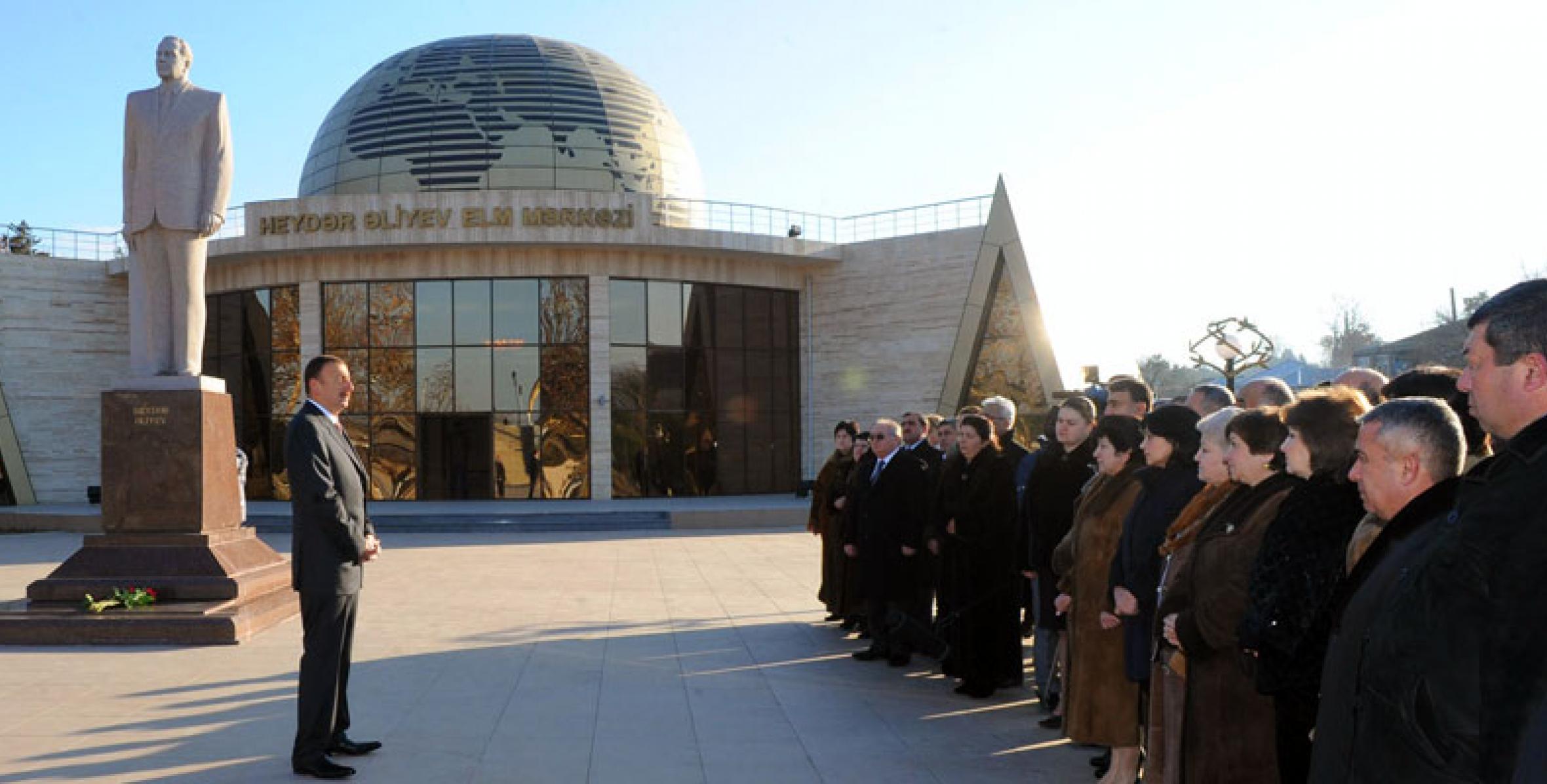 Speech by Ilham Aliyev at the metting with public representatives of  Gazakh region