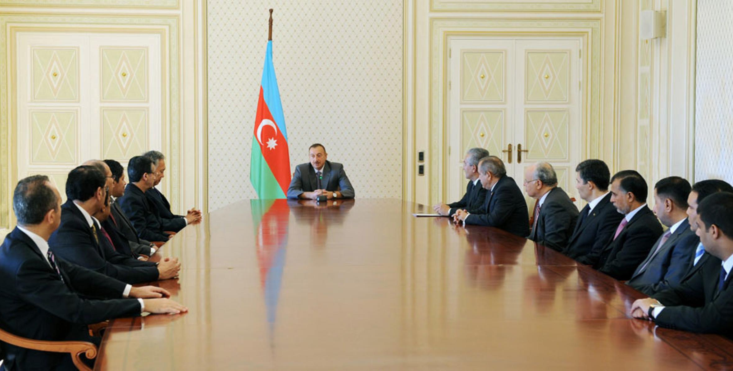 Ilham Aliyev received ambassadors of Muslim states to Azerbaijan on the occasion of the month of Ramadan