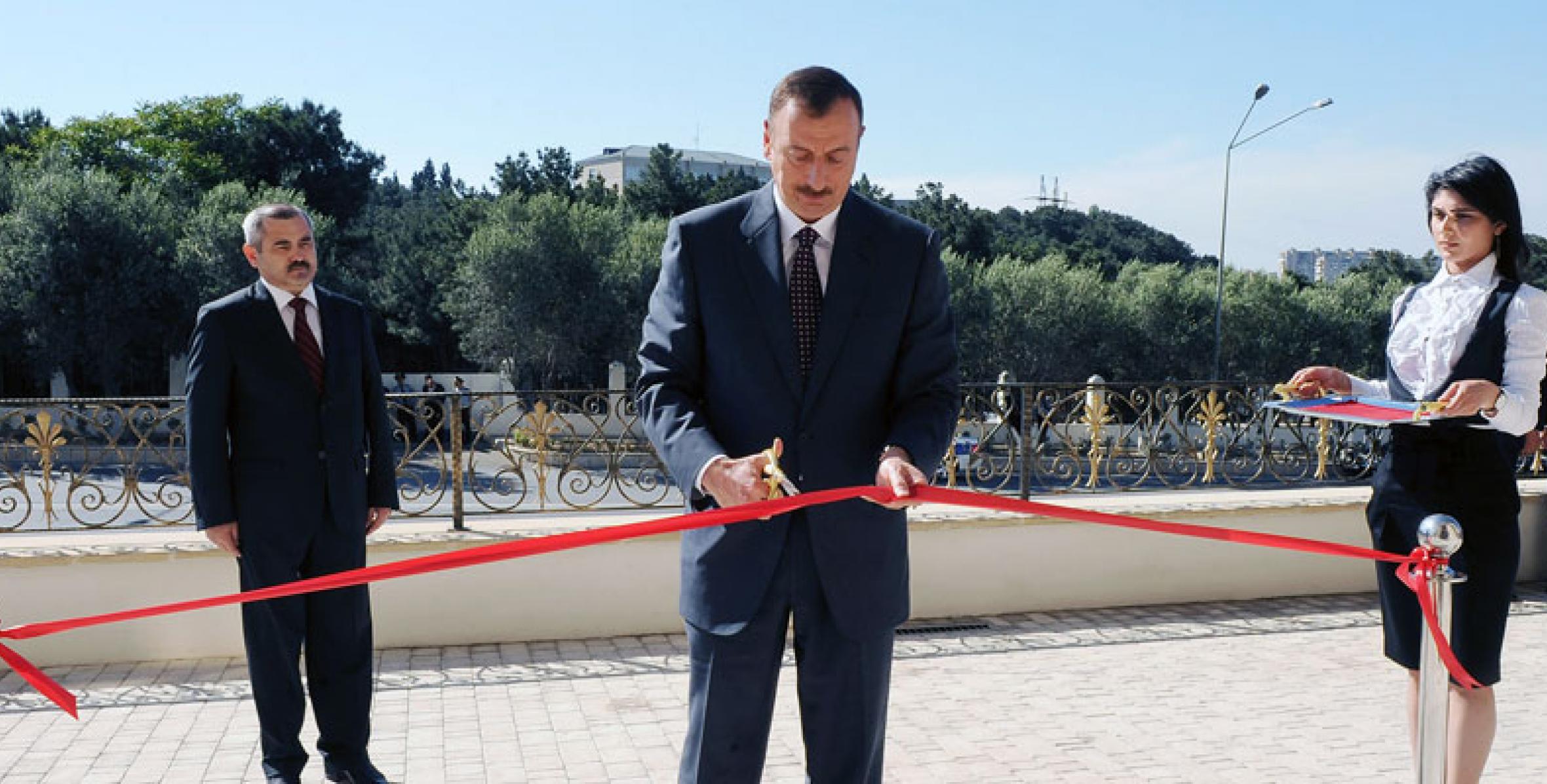 Ilham Aliyev attended the opening ceremony of the new building of State Migration Service